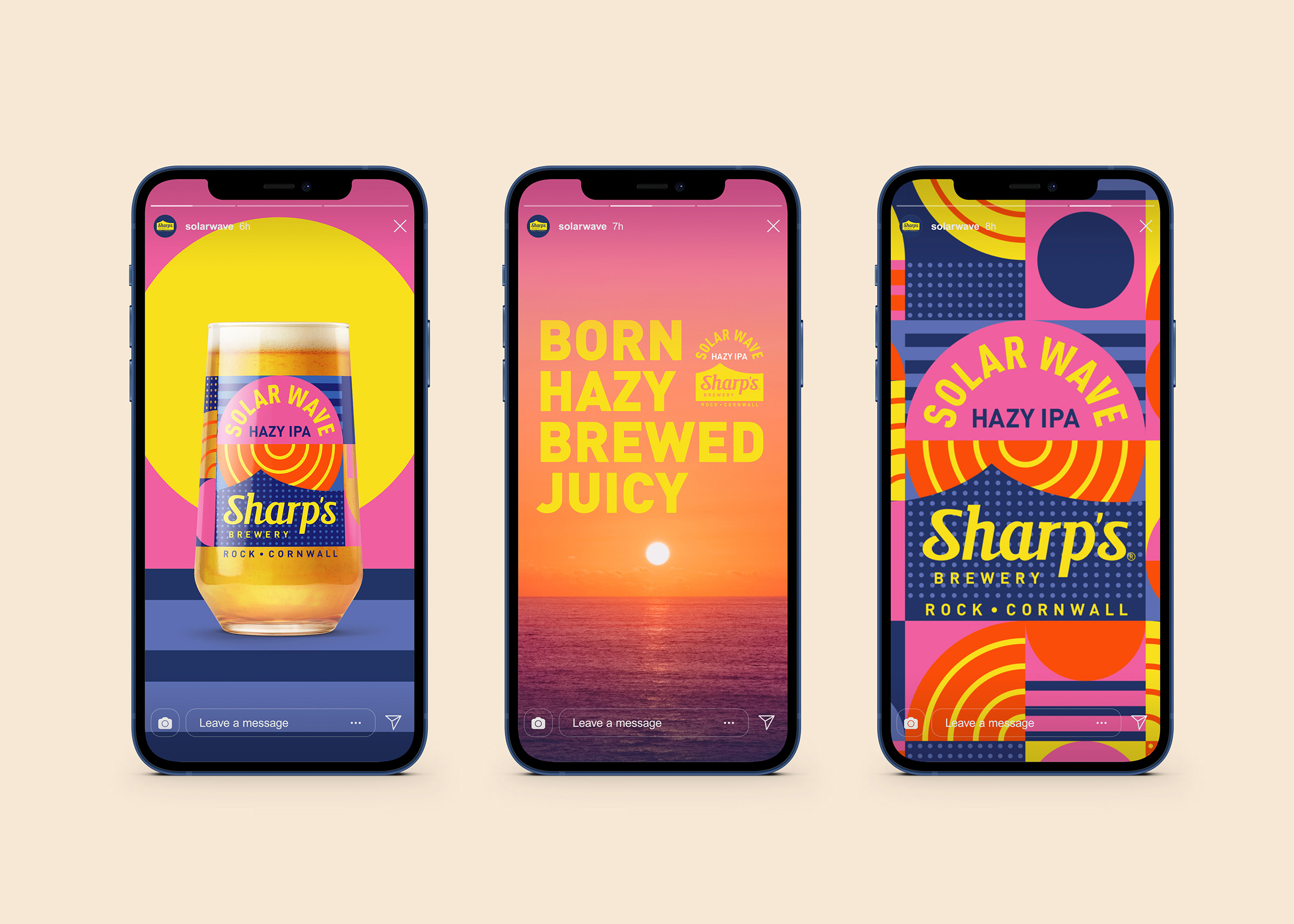 Sharp’s Brewery Solar Wave Branding