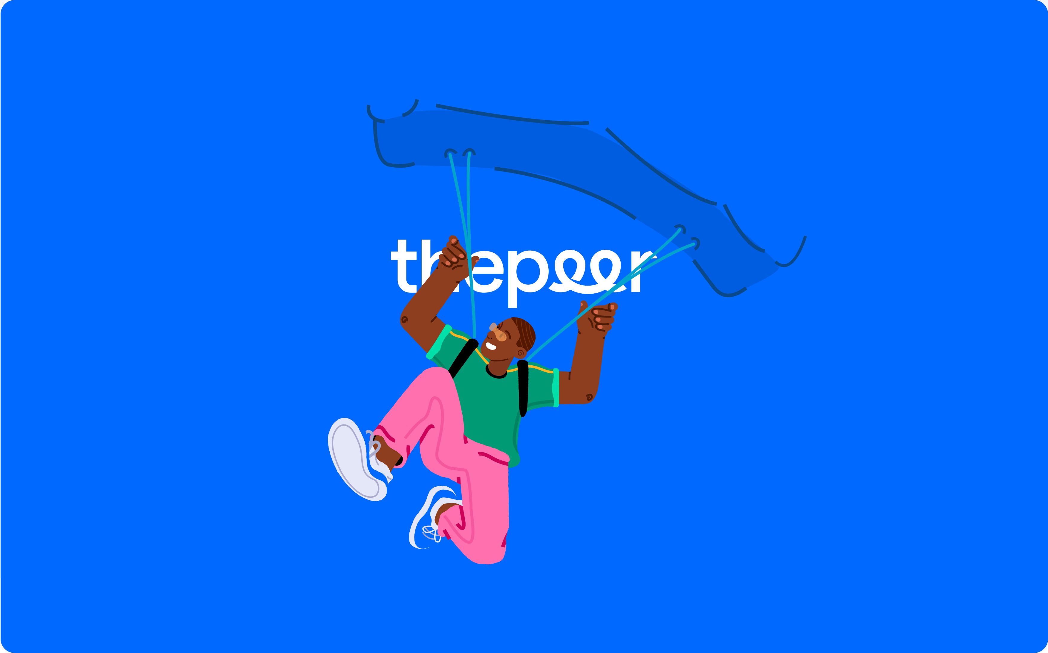 Brand Identity Design for Thepeer