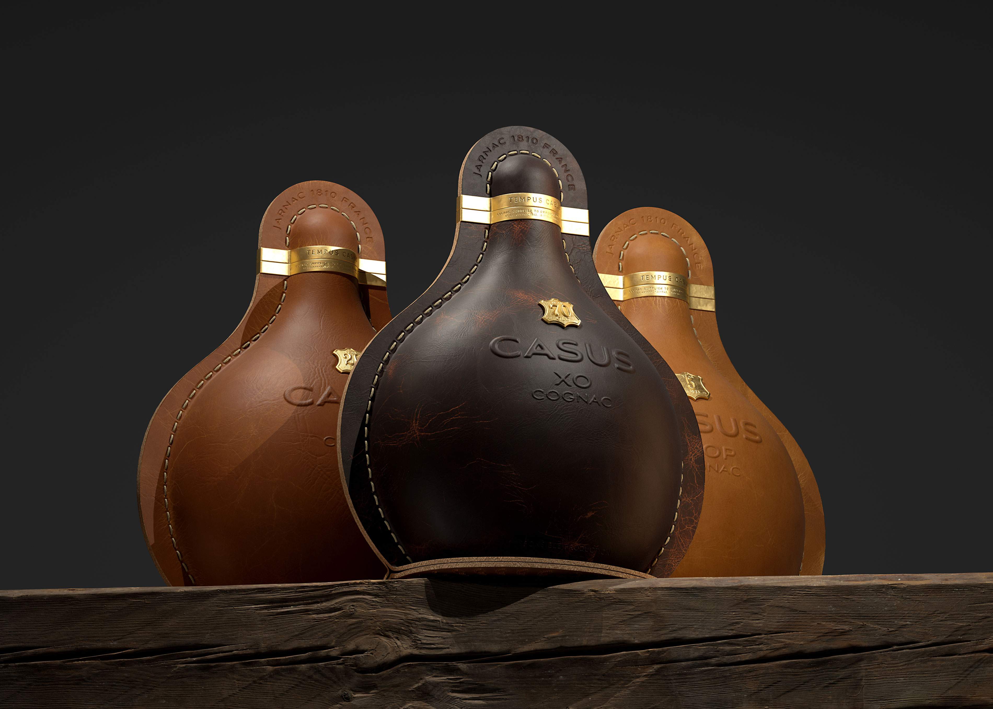 Constantine Bolimond Creates Packaging Design for Cognac Casus
