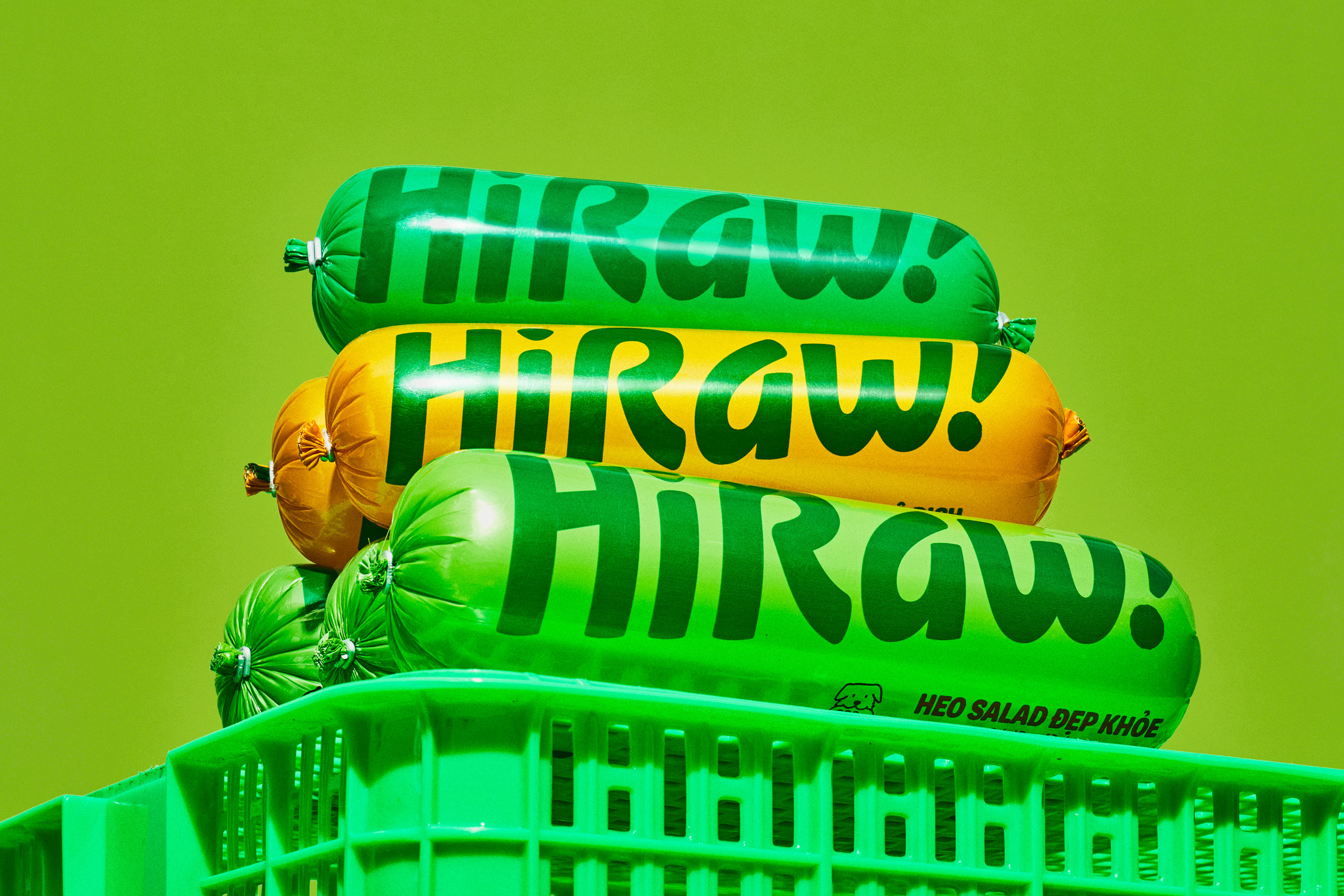 HiRaw! Rebrand by M — N Associates