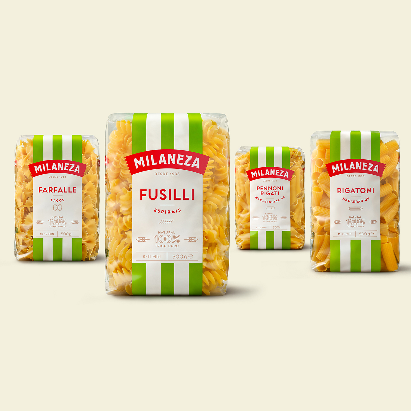 Milaneza Pasta Segment Rebranding by Havas Design Plus