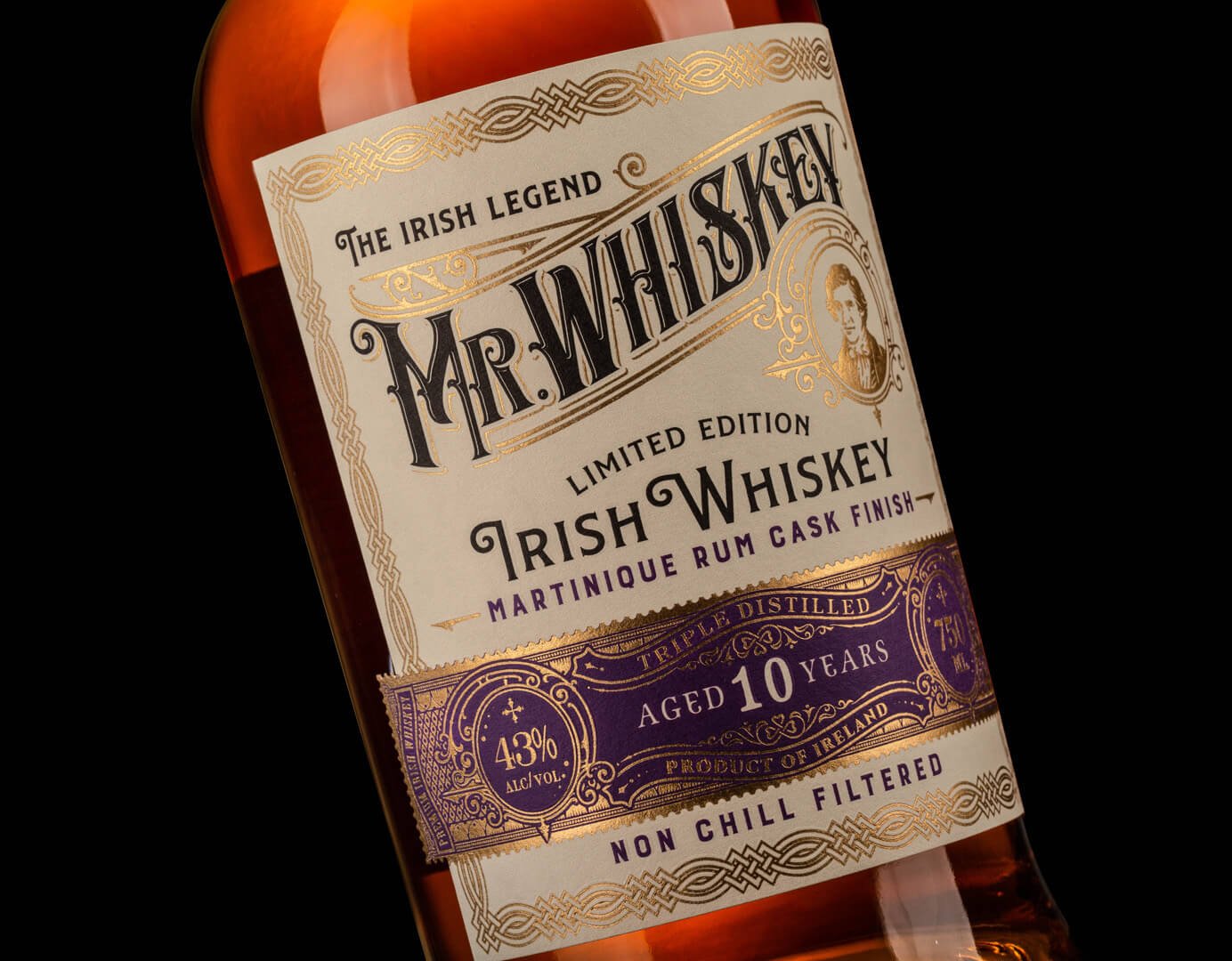 Legacy of Mr. Whiskey – A Tribute to Irish Whiskey’s Legendary Figure by Think Bold Studio