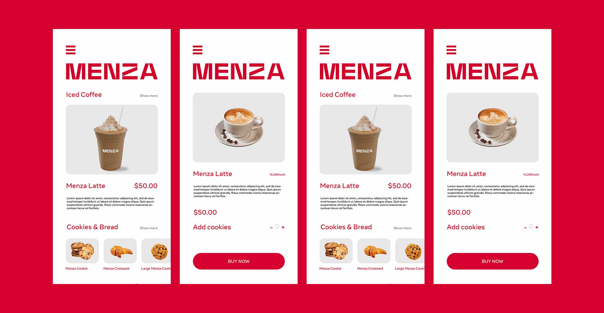 Menza Coffee Branding