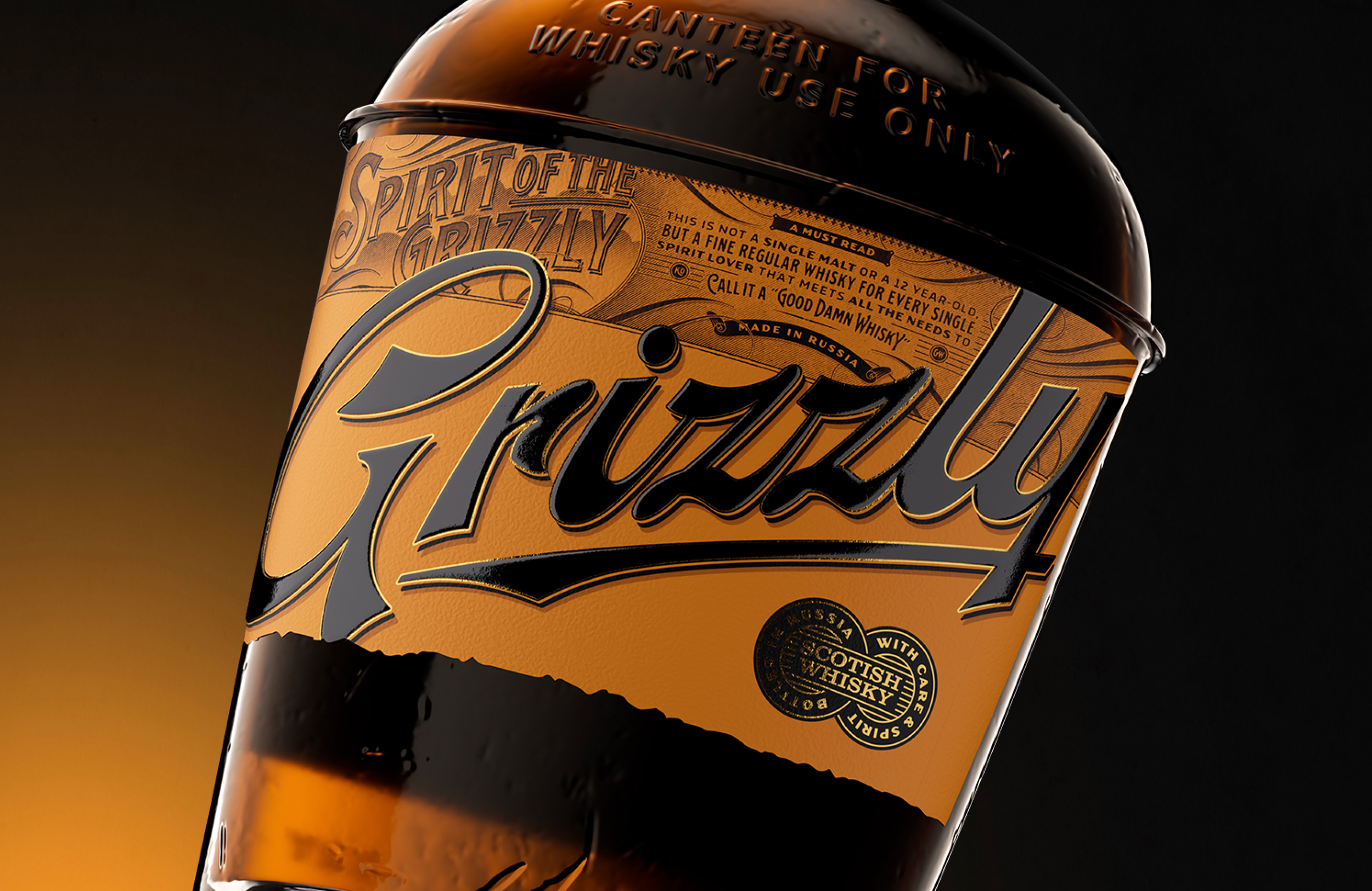 The Spirit Of The Grizzly, A Whisky Made From Golden Tears