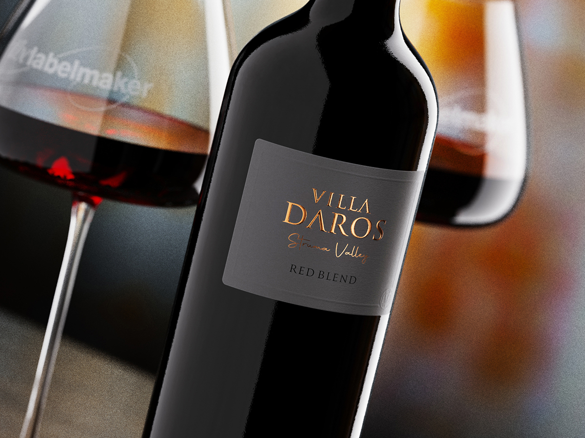 The Elegant Wine Label of Villa Daros