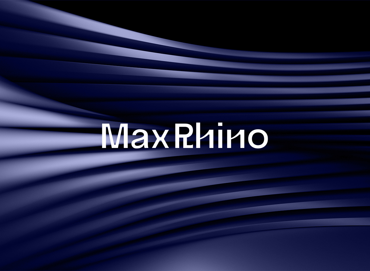 MaxRhino AI Solutions Service Brand Design