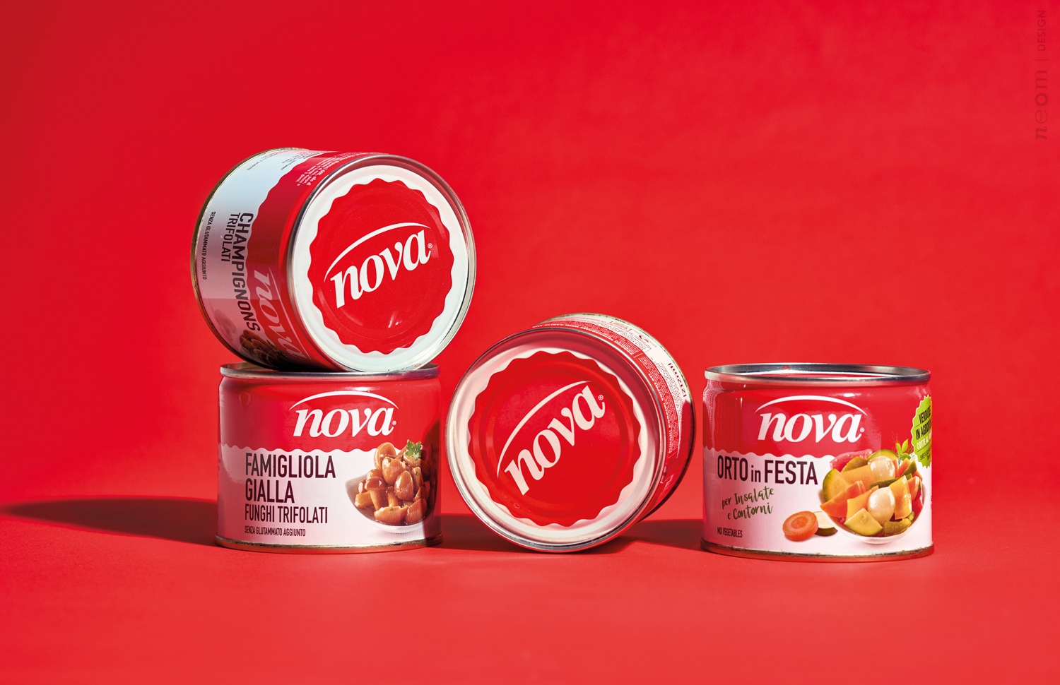 Nova Brand and Packaging System Relaunch
