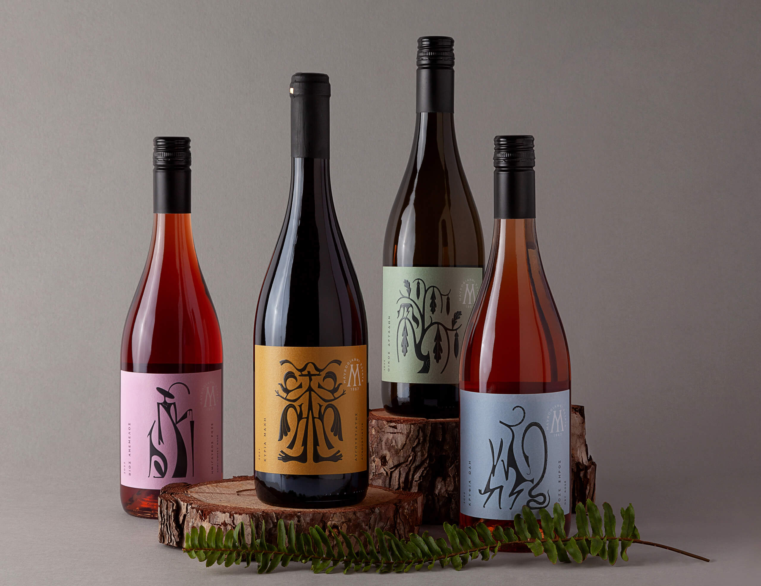 Label Design for Mavrogianni Estate Wines