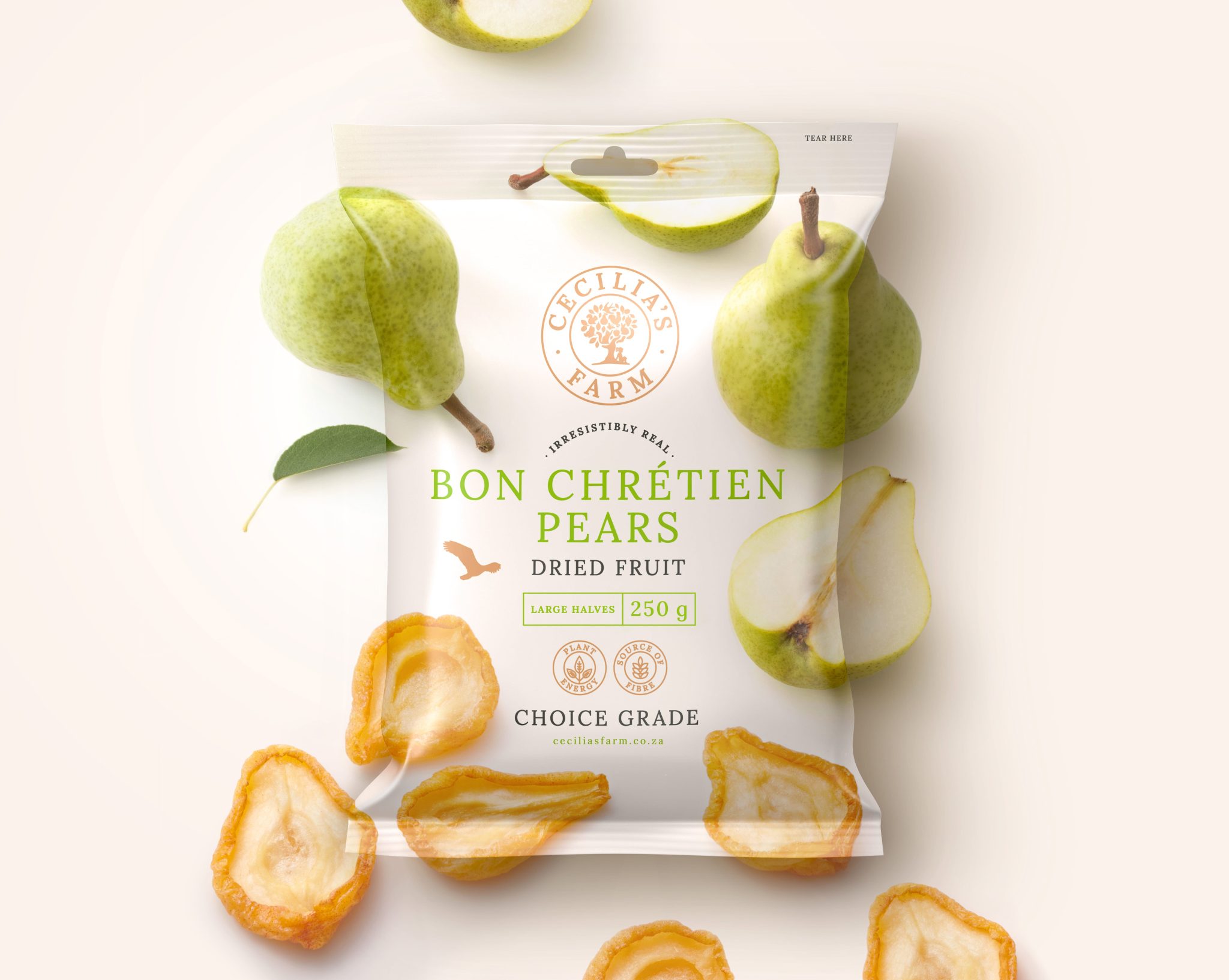 Cecilia's Farm Dried Fruit and Nut Packaging Rebrand World Brand