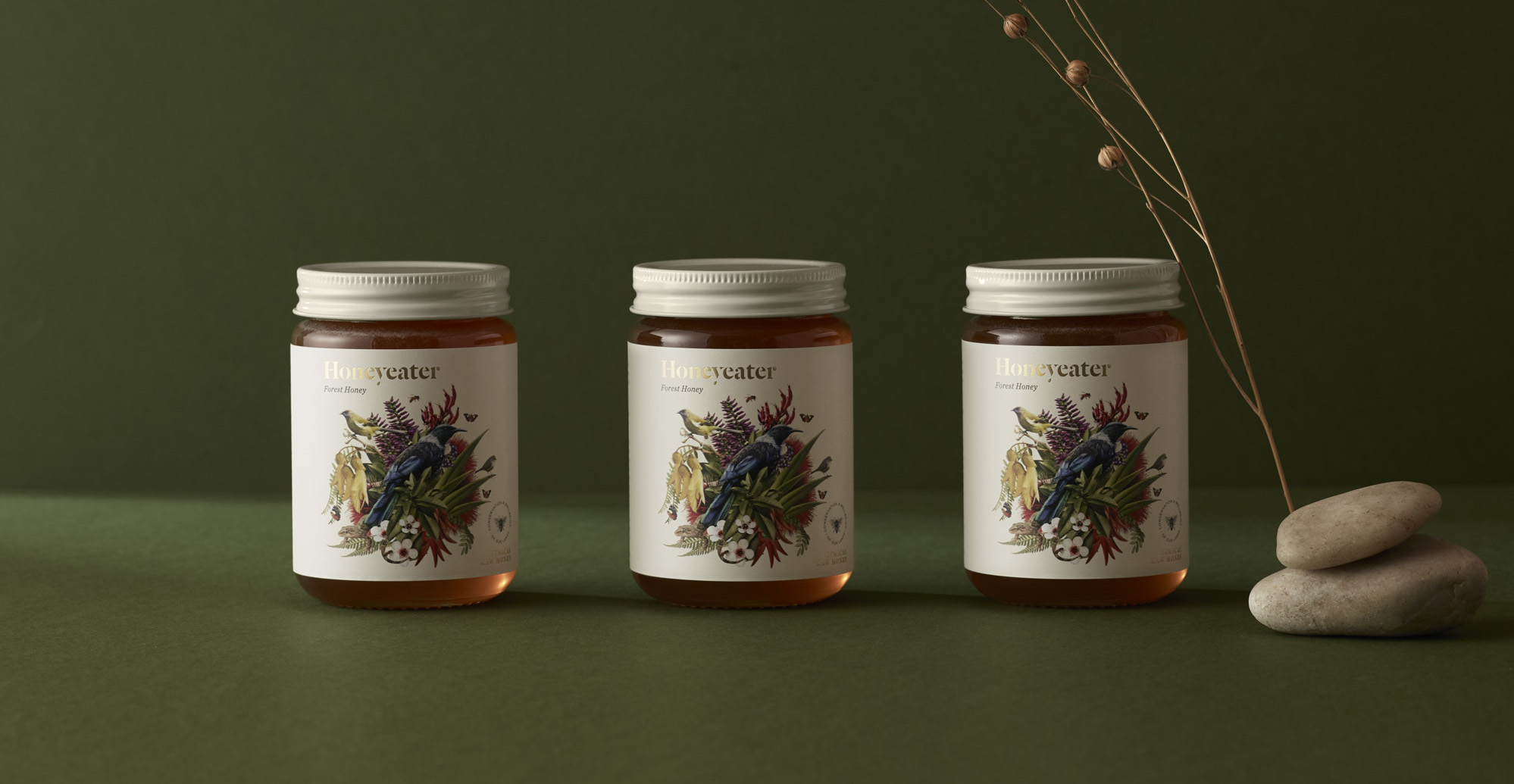 Nature Inspired and Eco-Conscious Packaging Design for Honeyeater- A Delicate Balance
