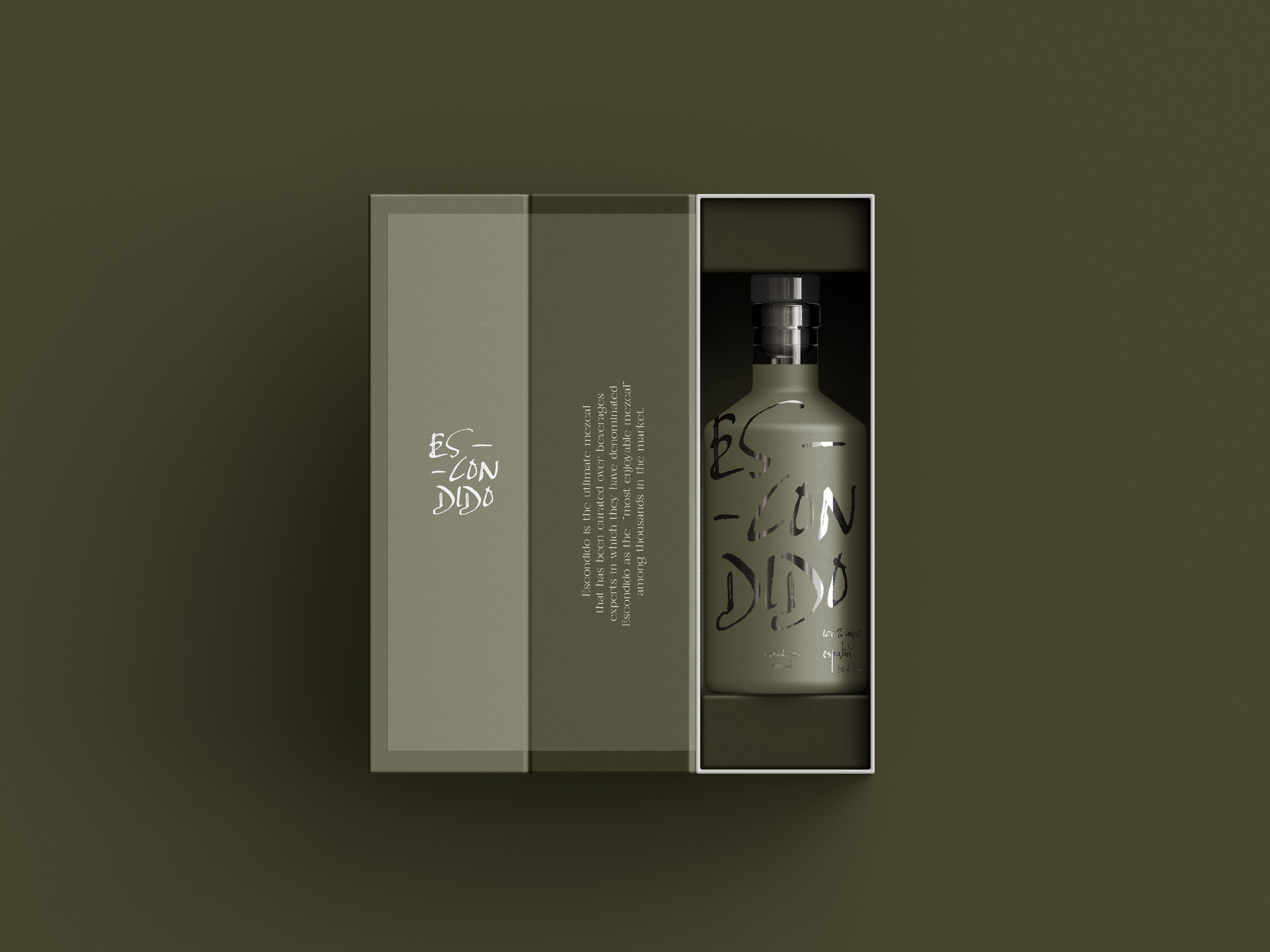 Branding and Packaging Design for Escondido Ultimate Mezcal