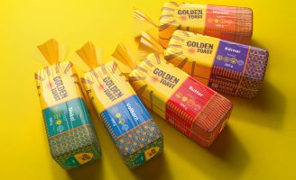 Packaging Design for Golden Toast by Lieken Brot