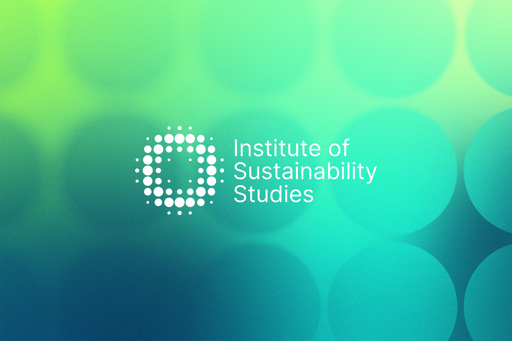 Branding for Institute of Sustainability Studies by So Studio
