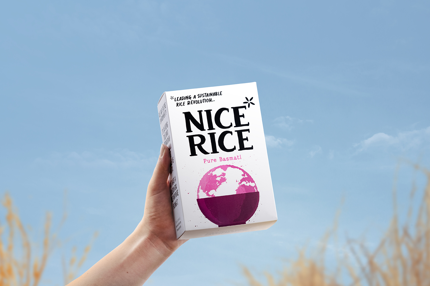 Packaging and Brand Design for Nice Rice – Redefining Rice Sustainably