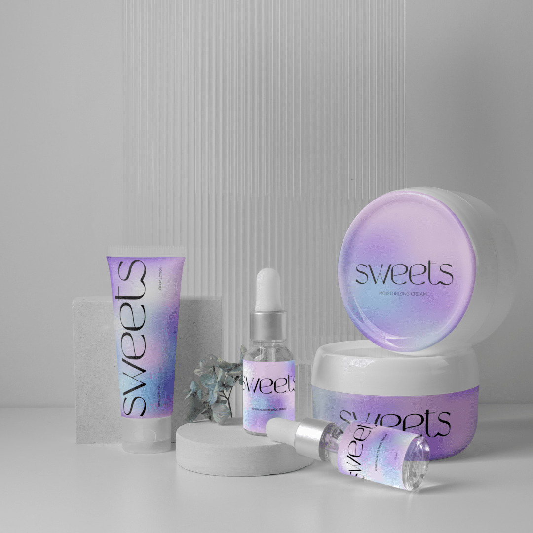 ​​​​​​​Sweets Skincare Packaging Design