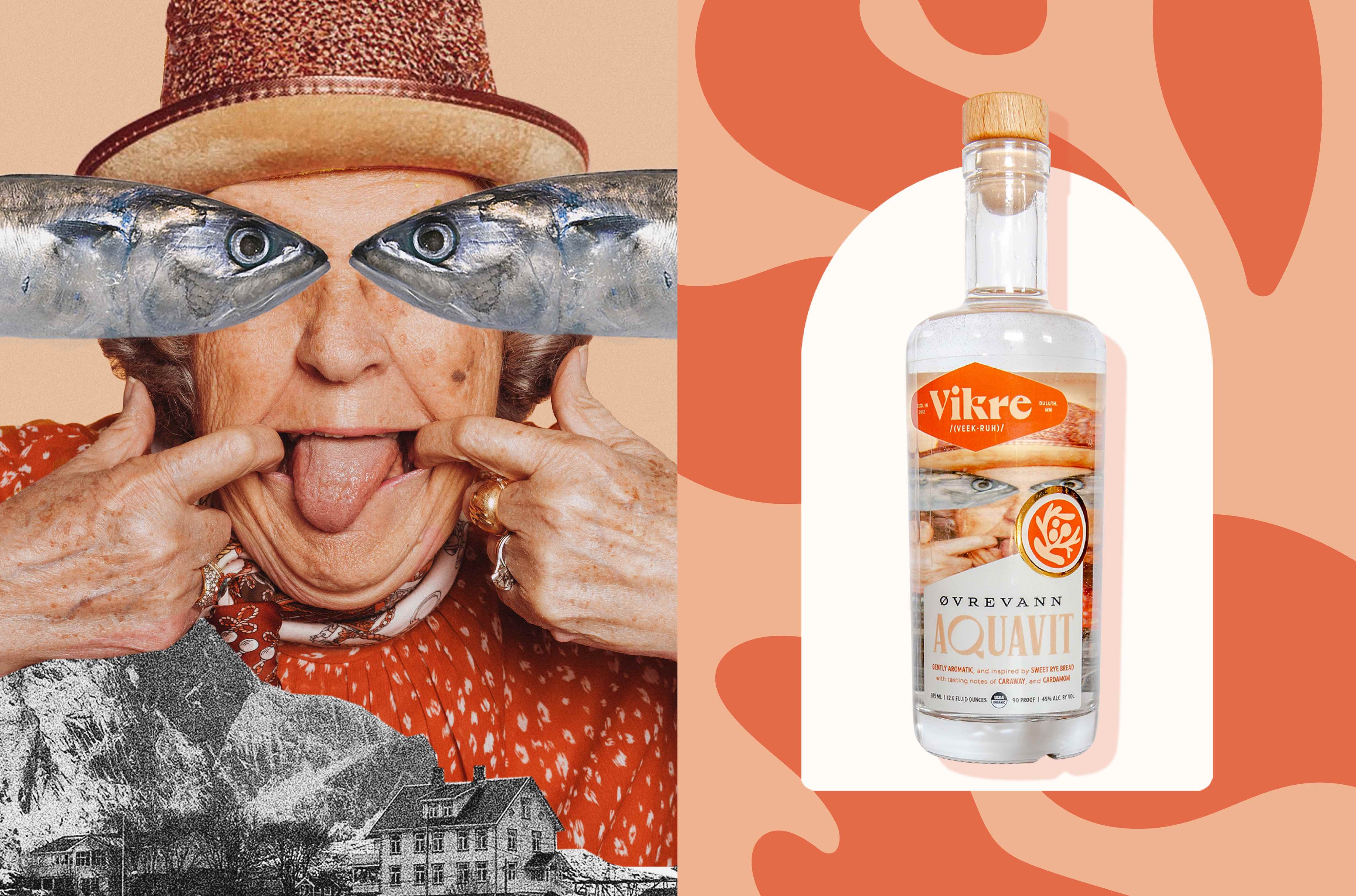 Smakk Puts A Little Duluth, Minnesota in Every Bottle with Quirky Branding for Vikre Distillery