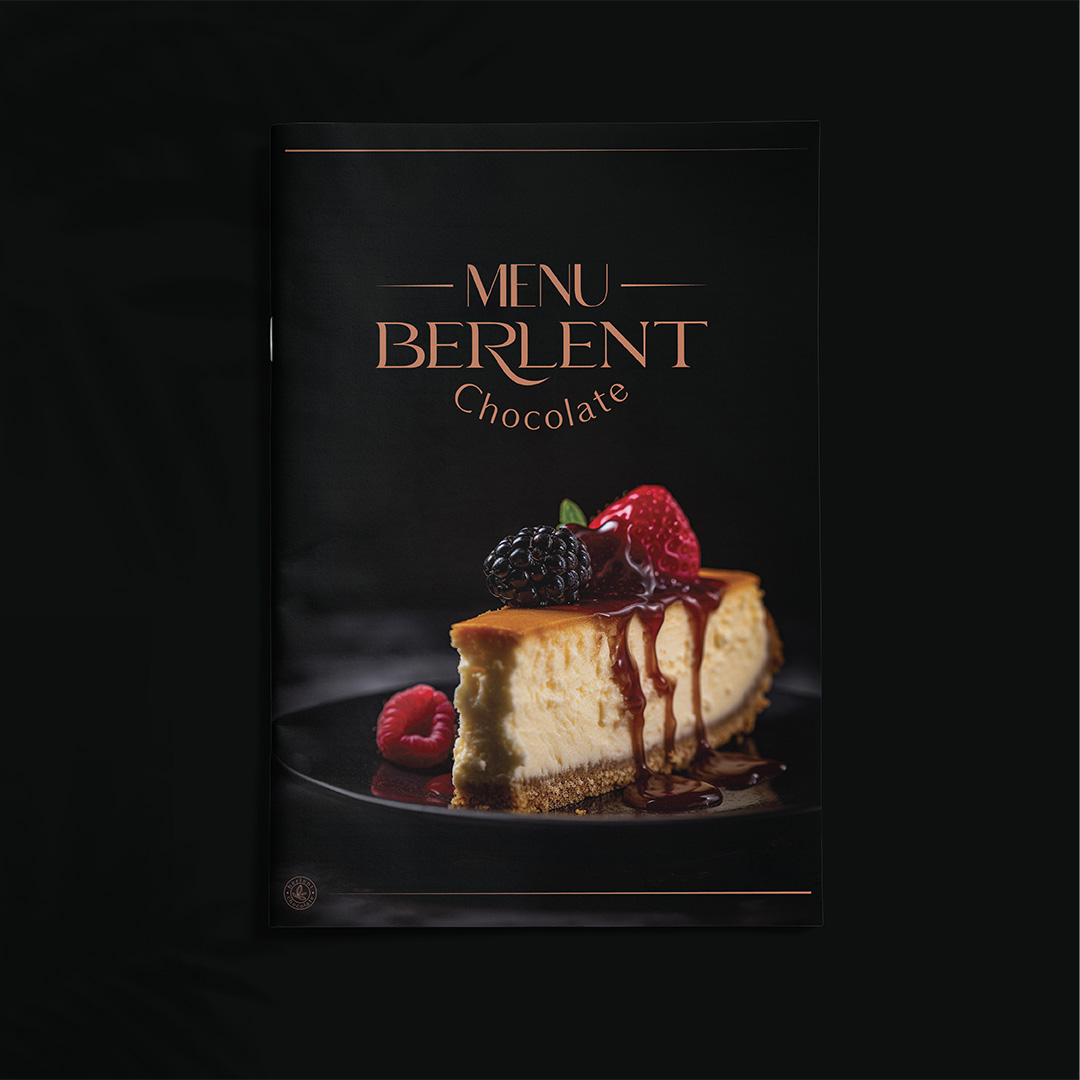 Menu Design for Berlent Chocolate