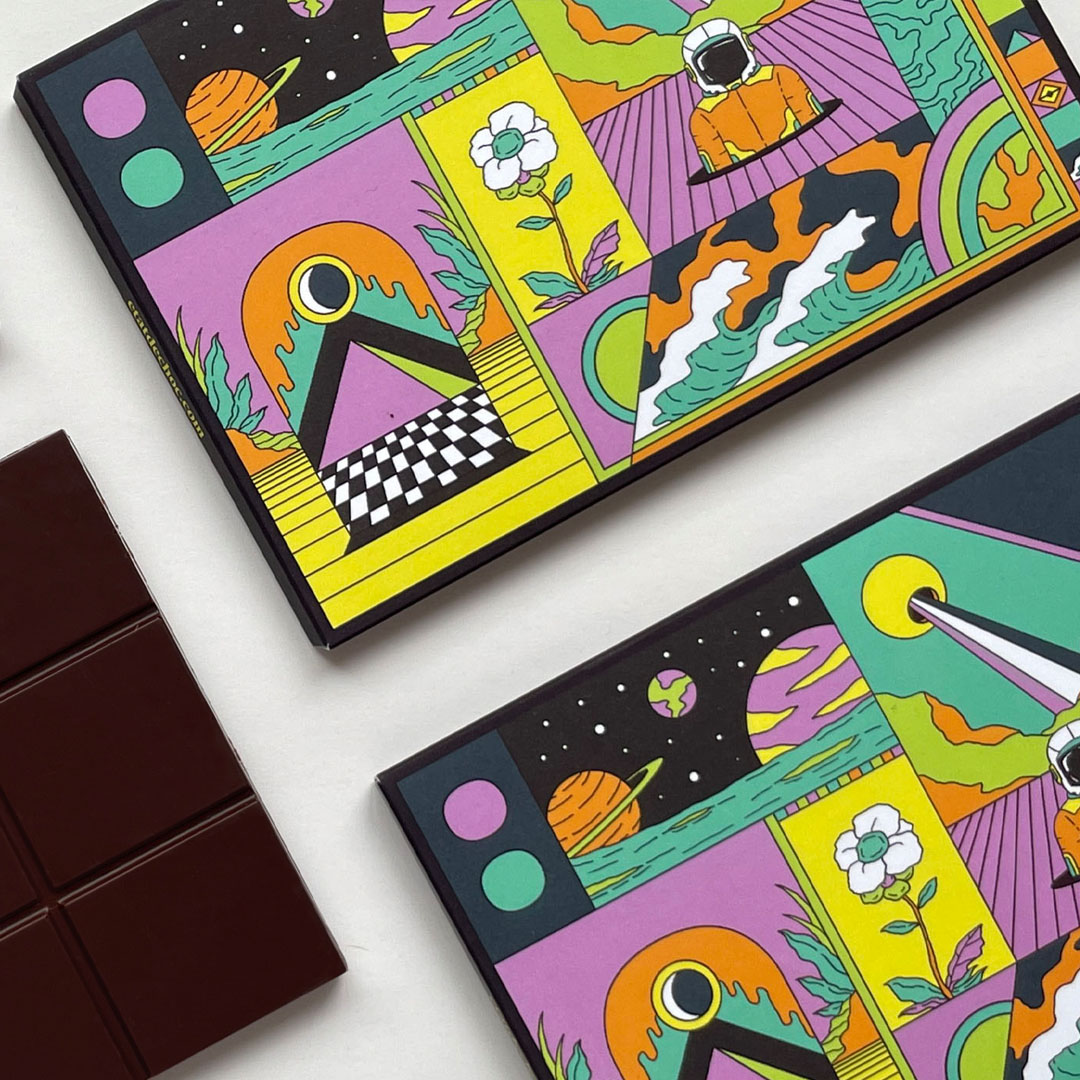 état de Choc Formula 1 Chocolates Packaging Design
