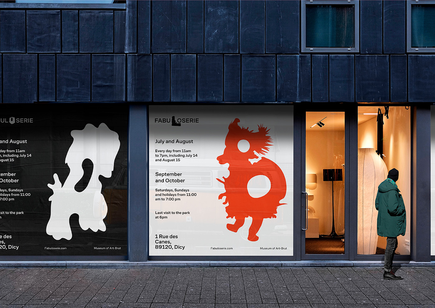 Student Identity Concept for the Art-Brut Museum “La Fabuloserie”