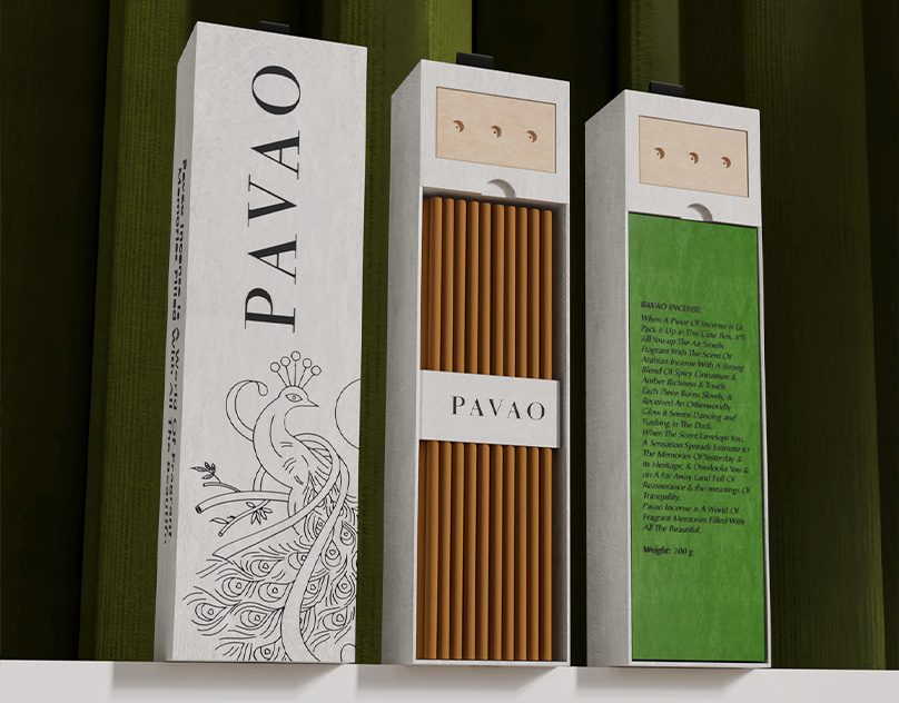 Pavao Incense Packaging Design