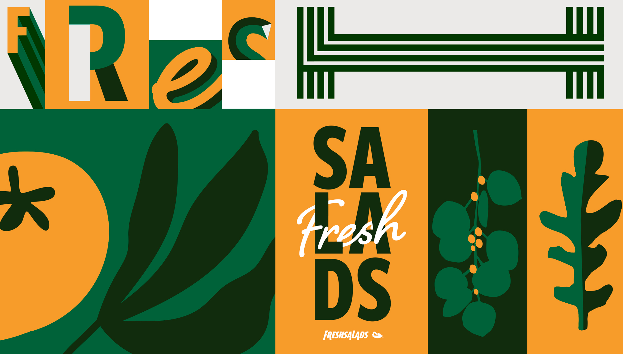 Fresh Salads Brand Identity Redesign