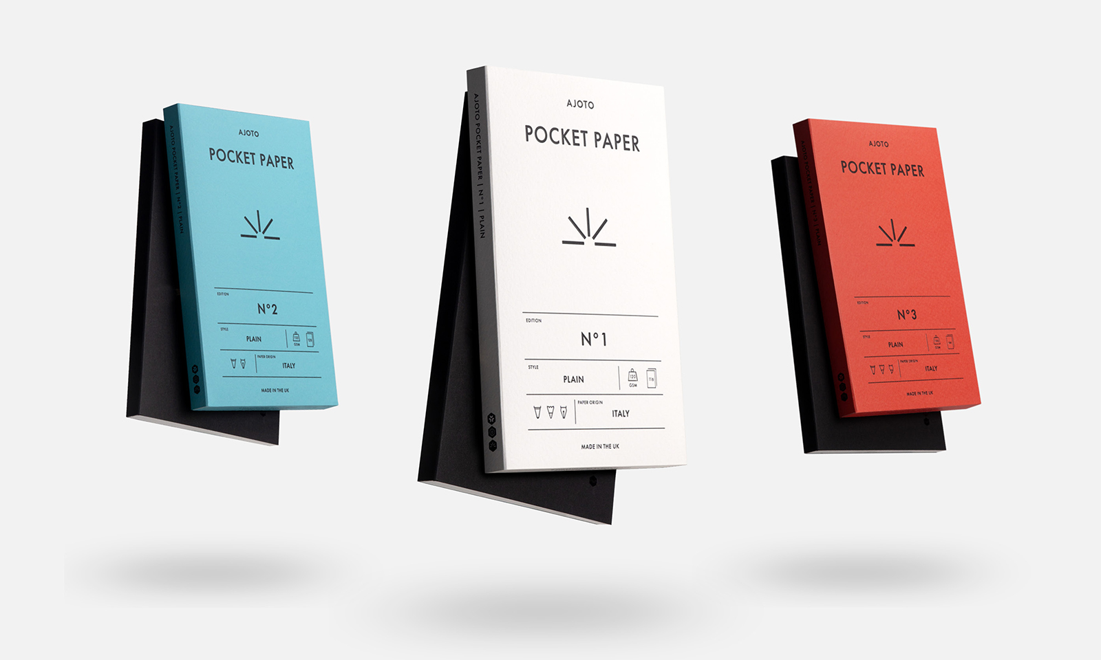 Ajoto Pocket Paper Notebooks