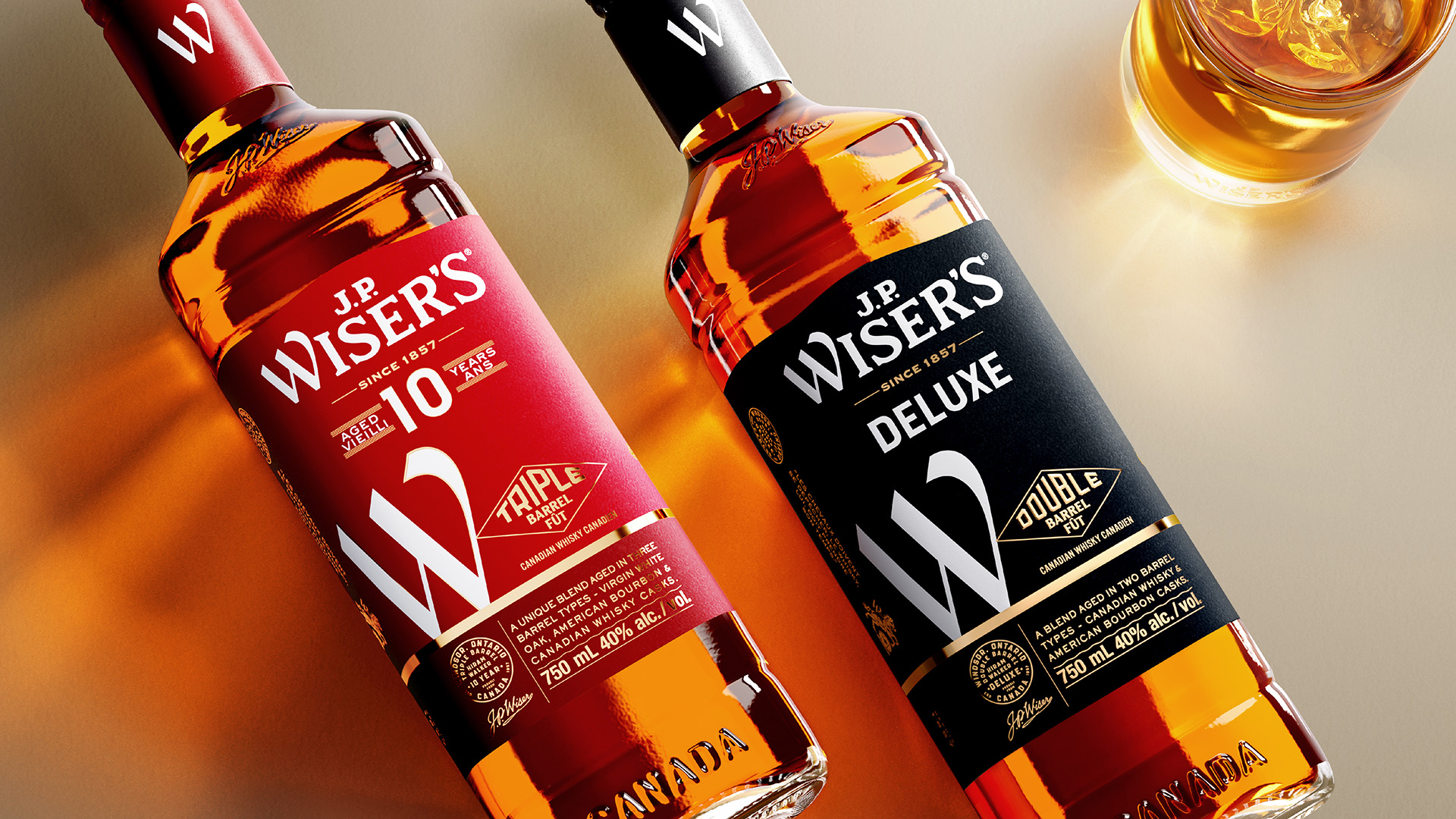 JDO Revitalises J.P. Wiser’s With a Bold New Identity