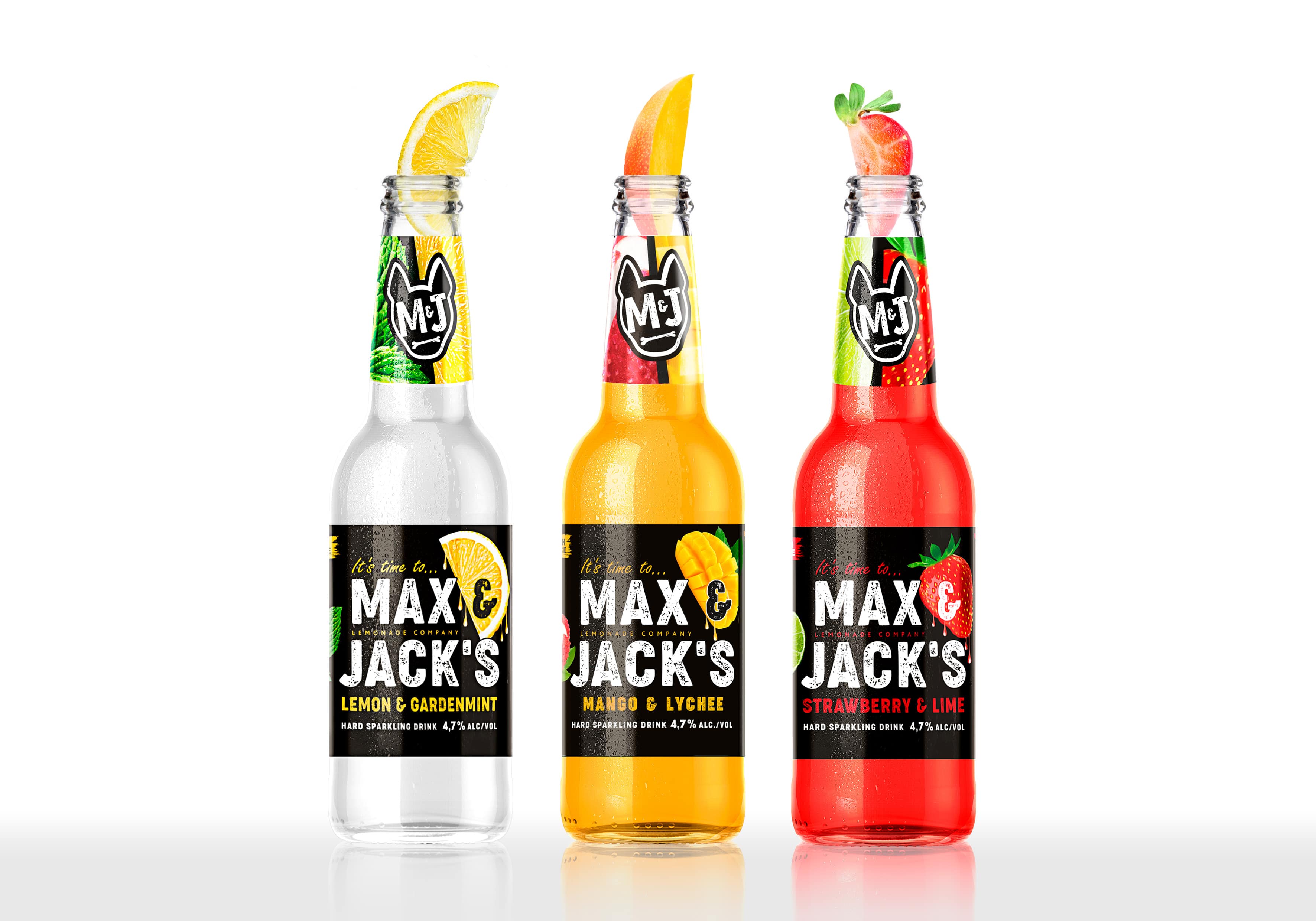 Max&Jack’s Hard Lemonade Branding and Packaging Design