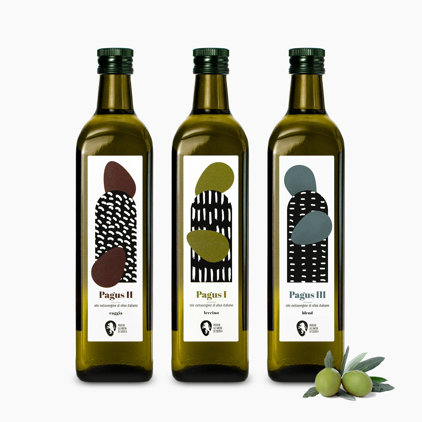 Olive Oil Packaging Design – Podere Degli Archi Di Sisto V