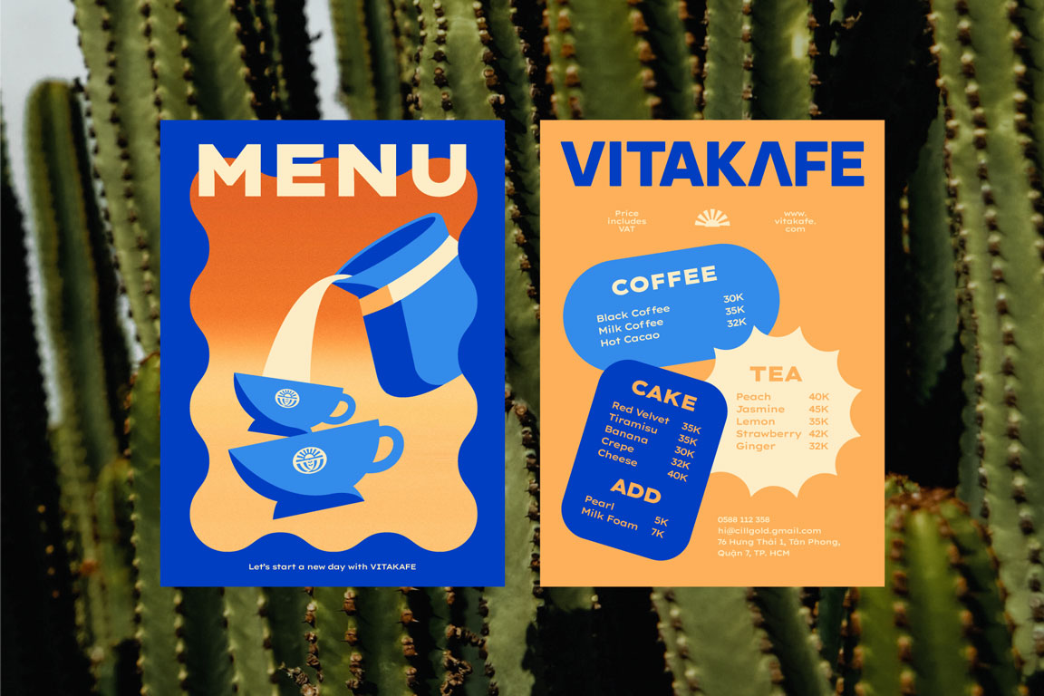 Vita Kafe Designed by Cillgold: Embracing the Colors of Nature in Coffee