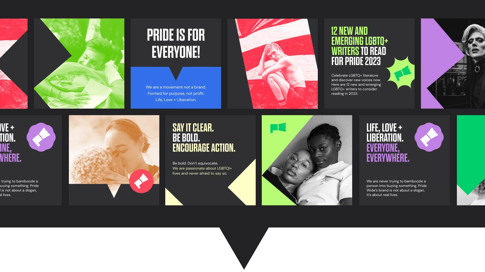 Brand Design for Pride Wide – Empowering a Movement