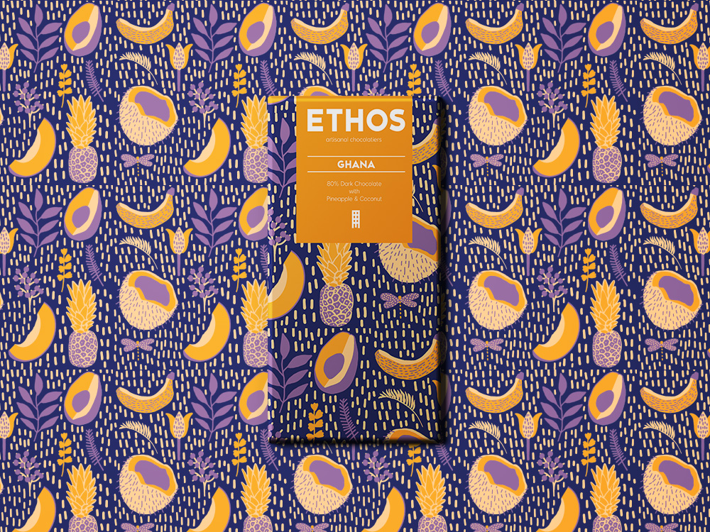 Ethos Artisanal Chocolatiers Packaging Design