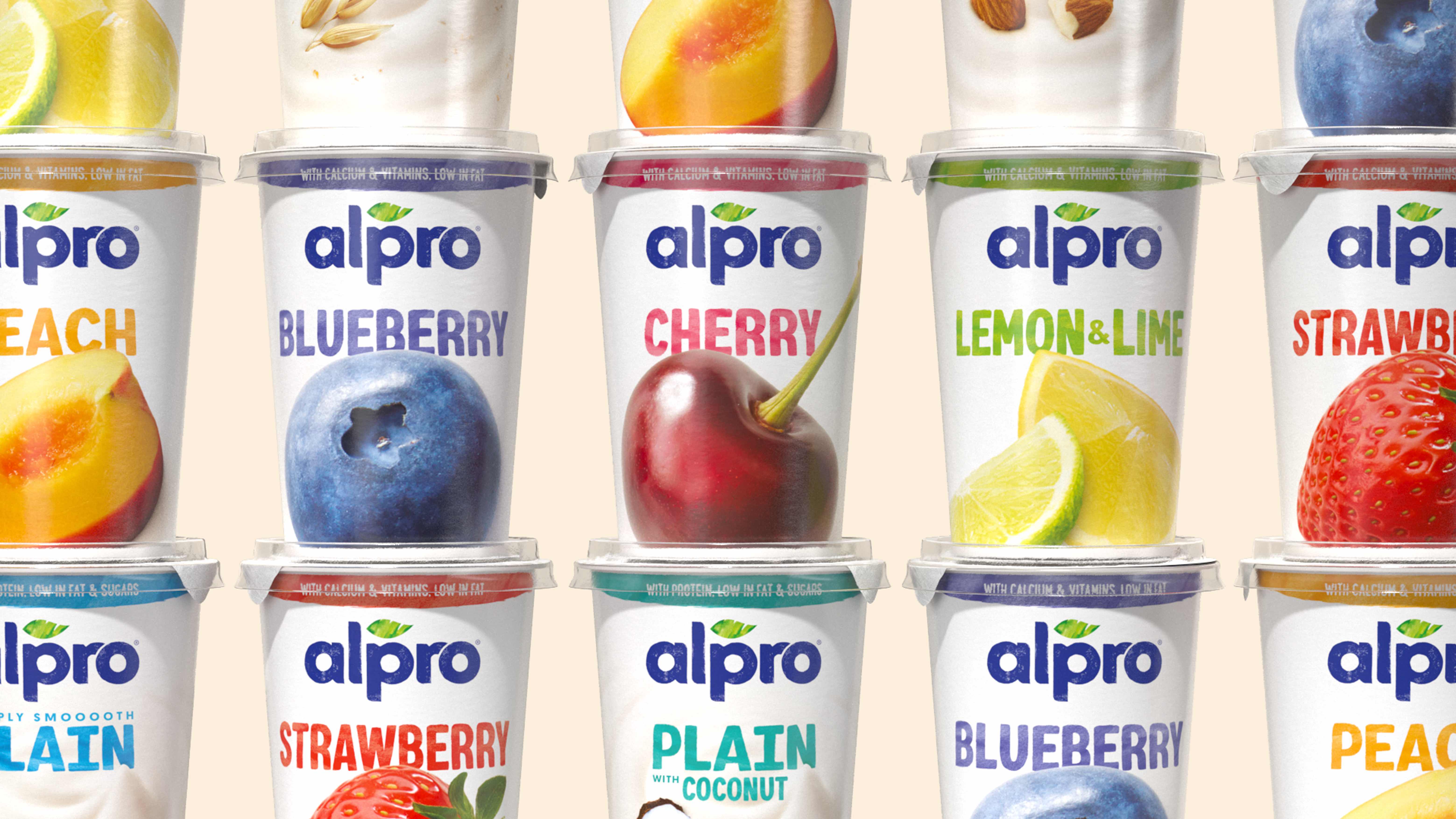 Alpro Unveils Global Redesign in Partnership With Elmwood