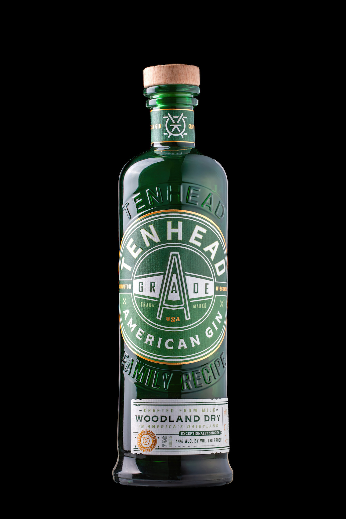 Tenhead American Spirits Packaging Design