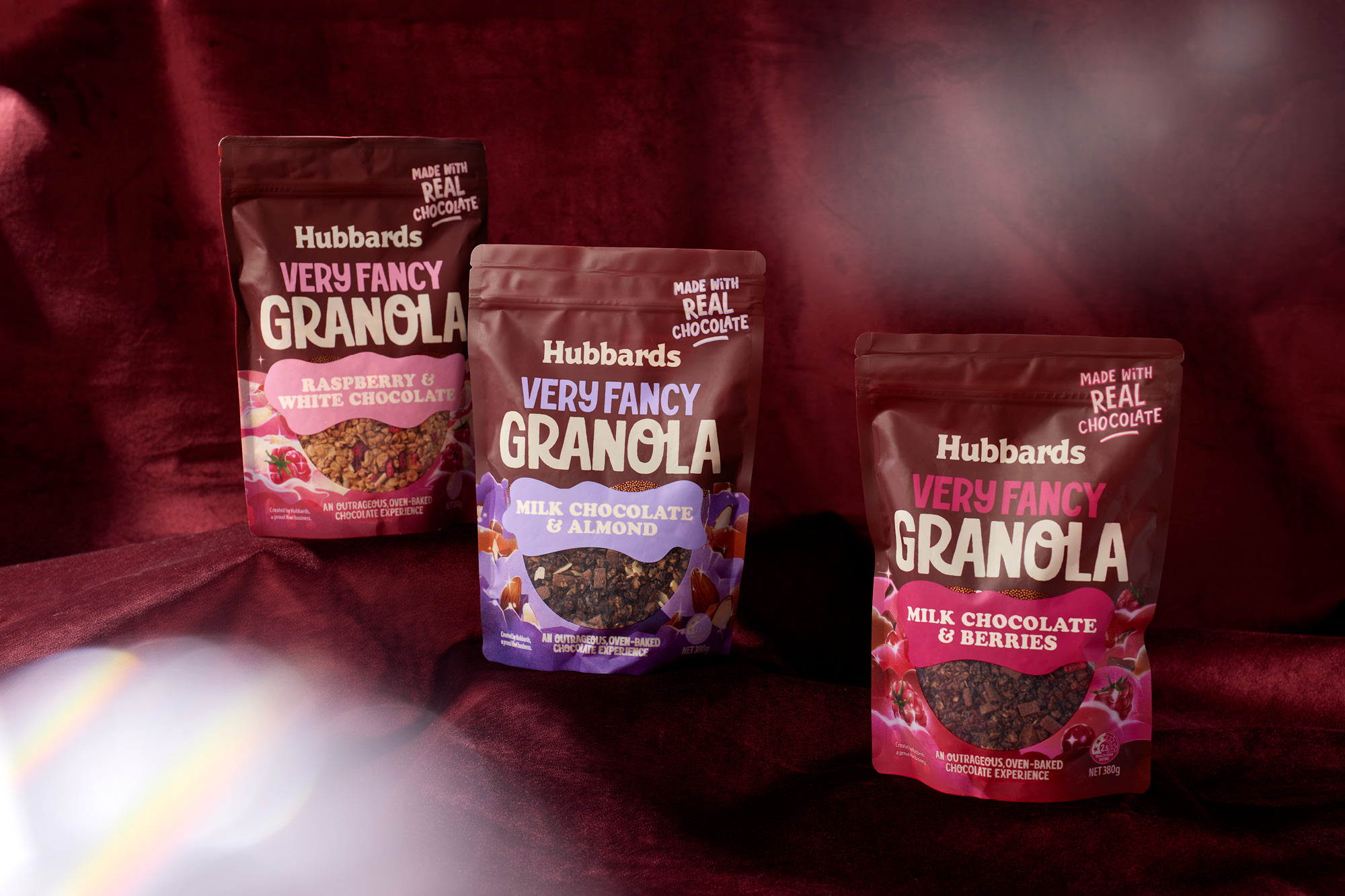 Hubbards Dessert-Worthy Granolas Packaging Design