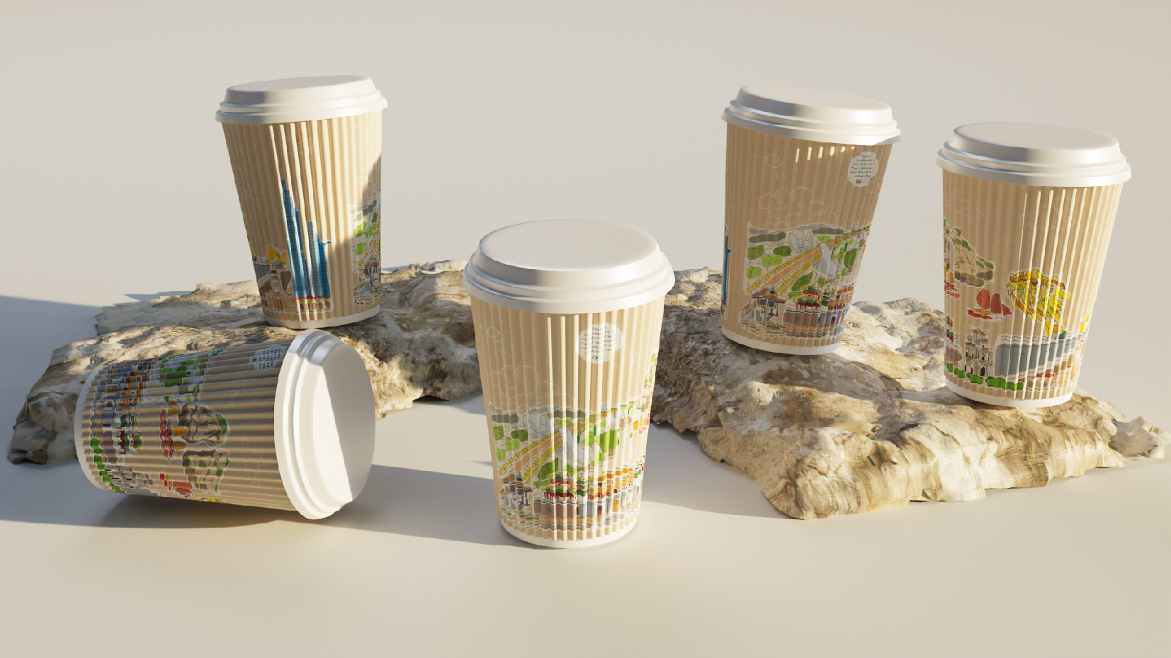 Starcafé Coffee Cup Packaging