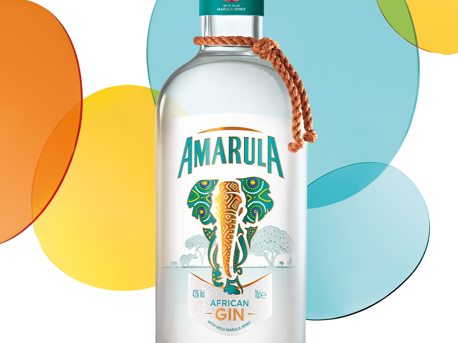 Amarula Gin Label Design