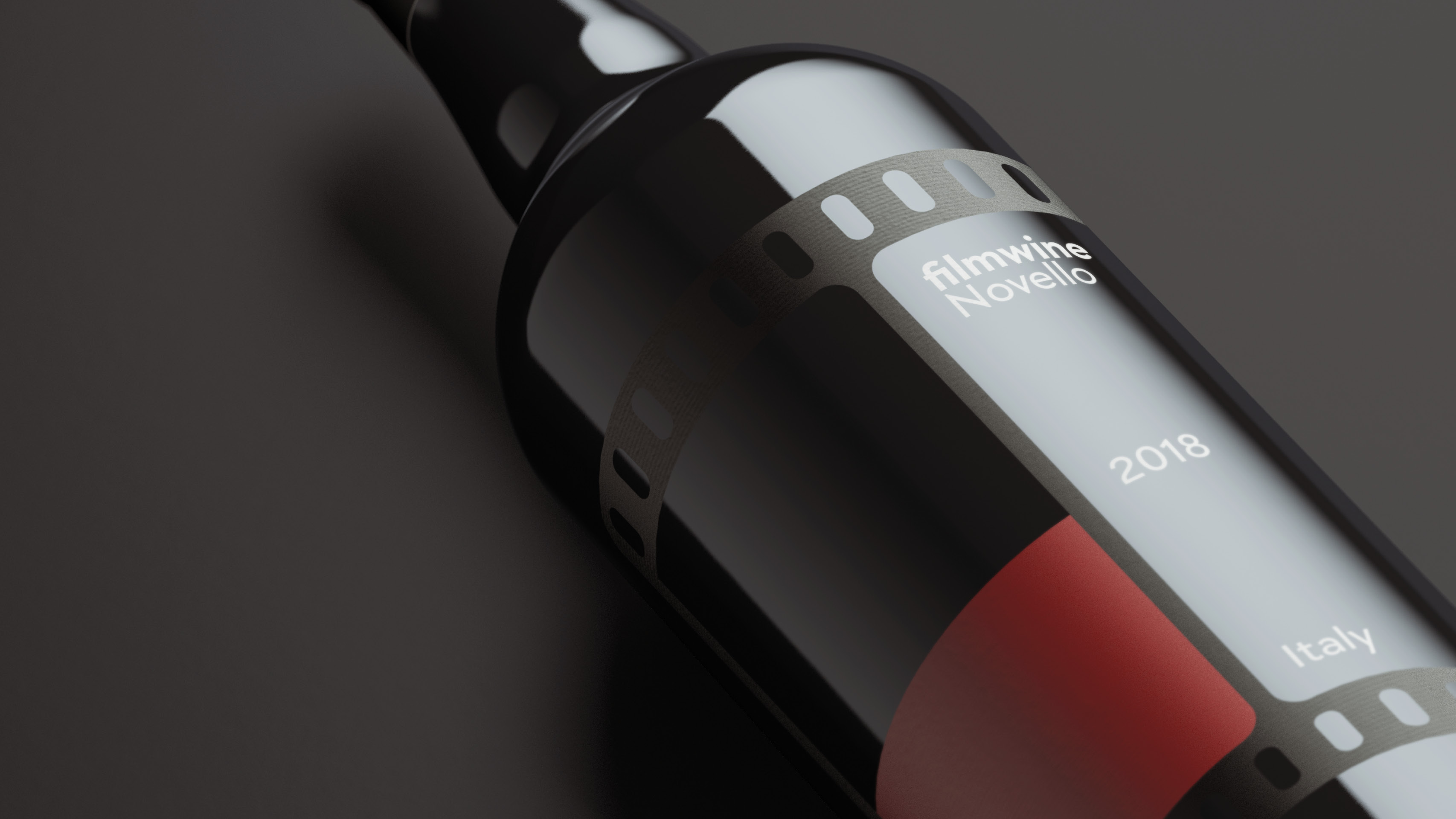 Student Packaging Design Concept for Filmwine