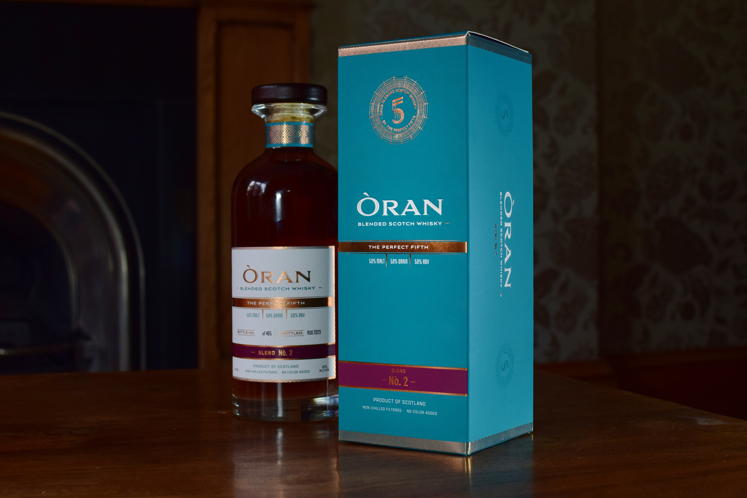 Crafting Excellence in Whisky Packaging: The Perfect Fifth’s Oran Range Design and Branding
