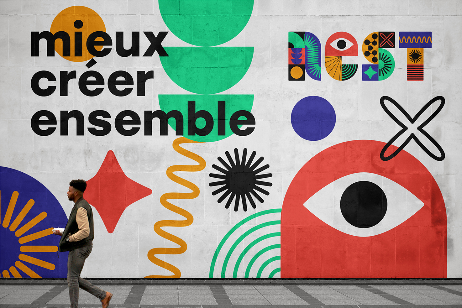 NEST (Nouvel Espace des Sciences et Technologies) Identity Design