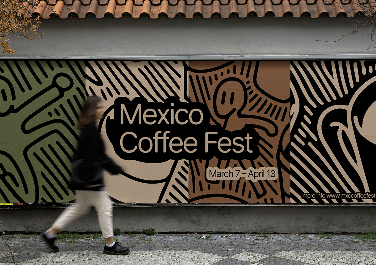 Brand Design Concept for Mexico Coffee Fest