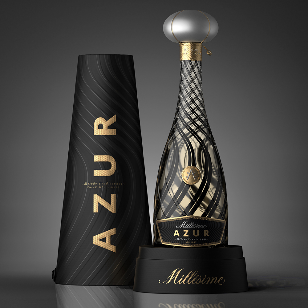 Azur Millesime Sparkling Wine’s Dynamic Packaging