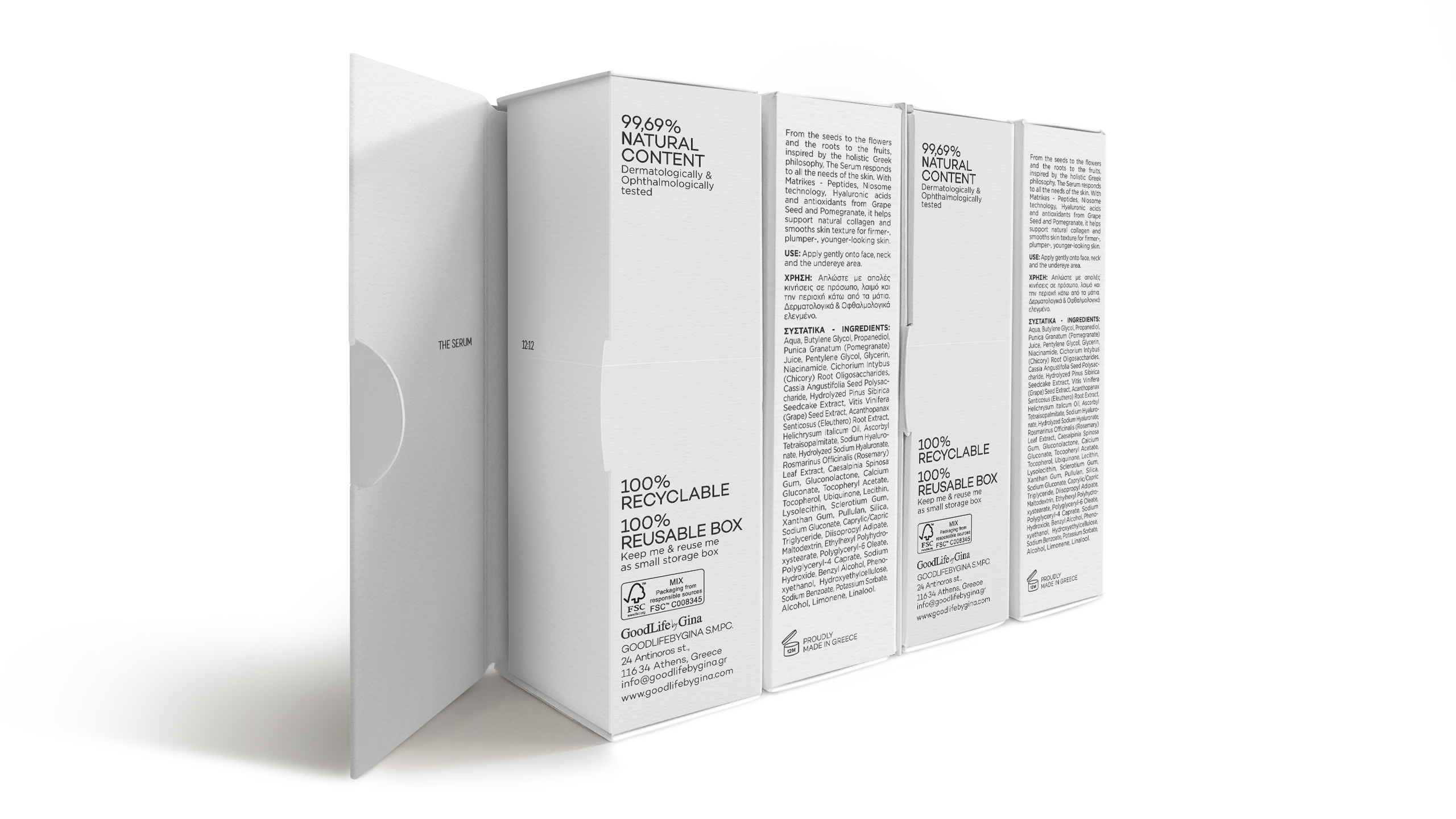 The Serum Branding and Packaging Design for Good Life by Gina