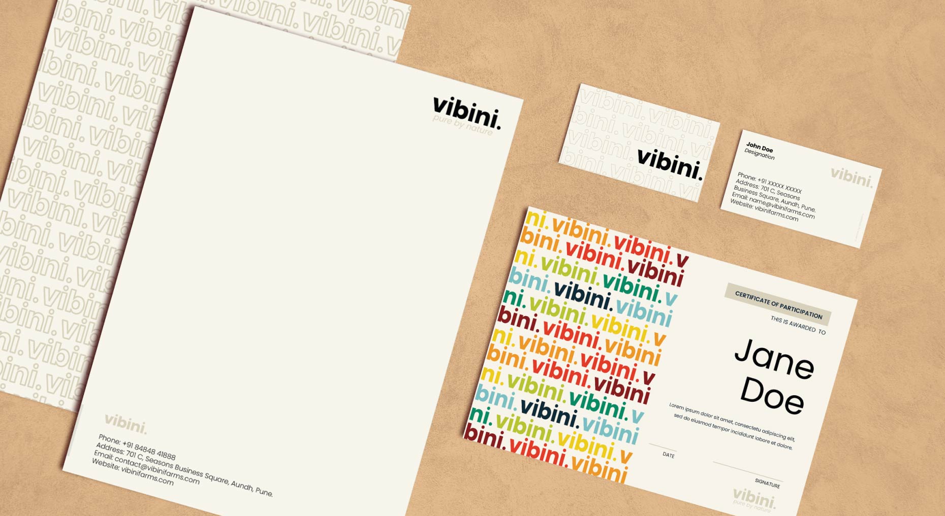 “Vibini” Brand Identity Creation: Cultivating Excellence in Agro-Exports