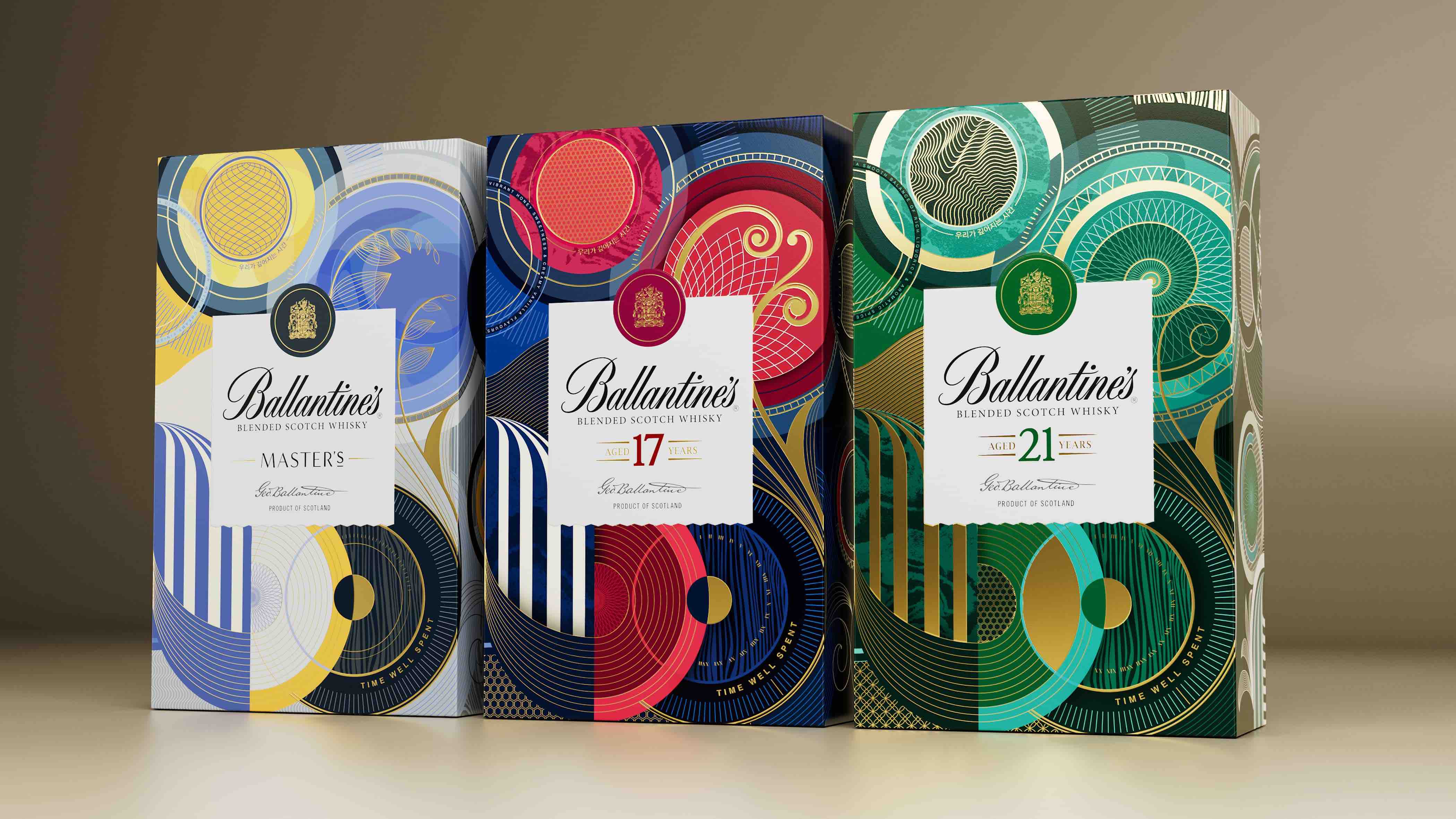 Ballantine’s Blended Scott Whisky Prestige Gifting Packs