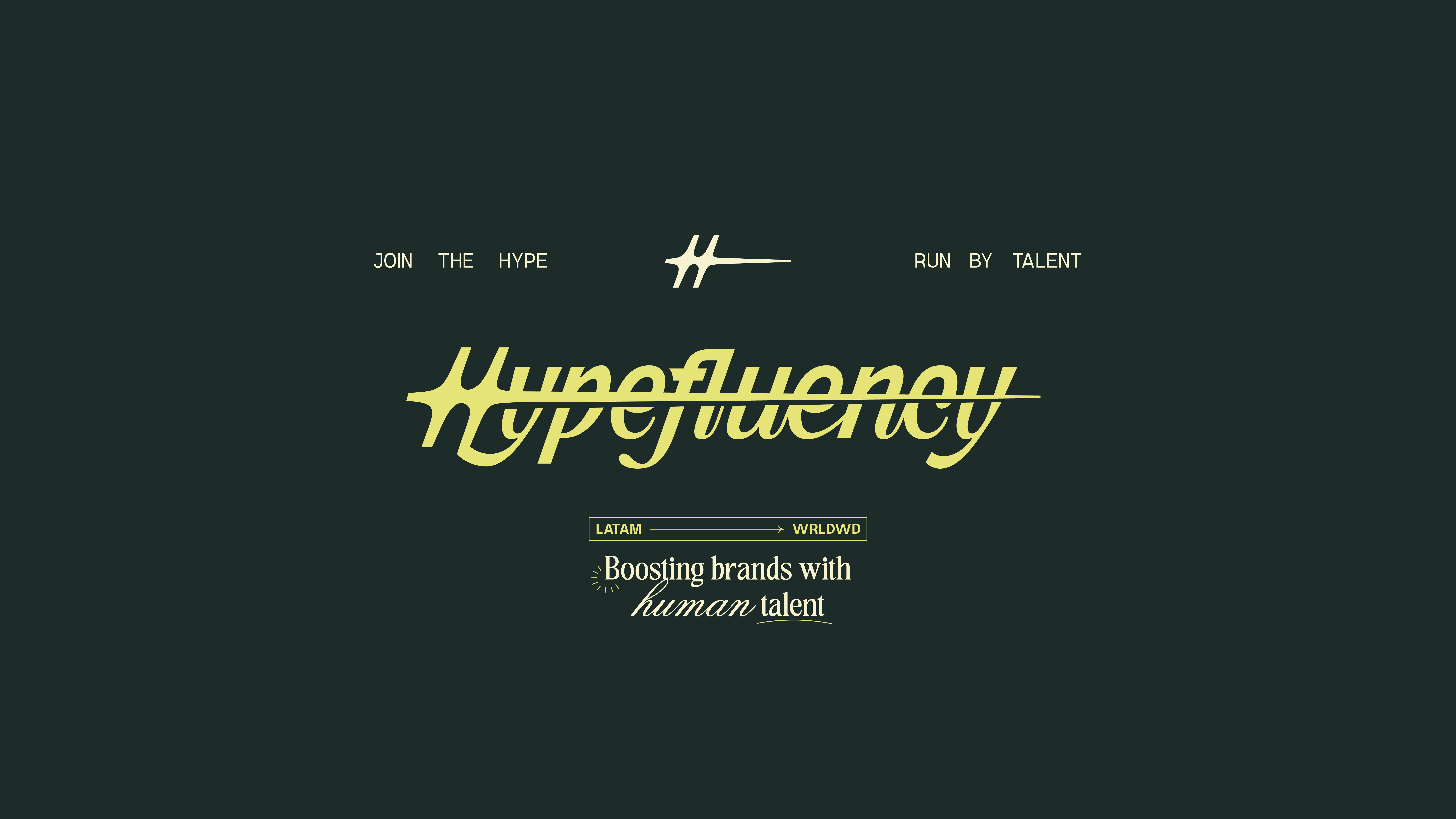 Hypefluency: Navigating the Influencer Landscape with Distinct Branding and Creative Design