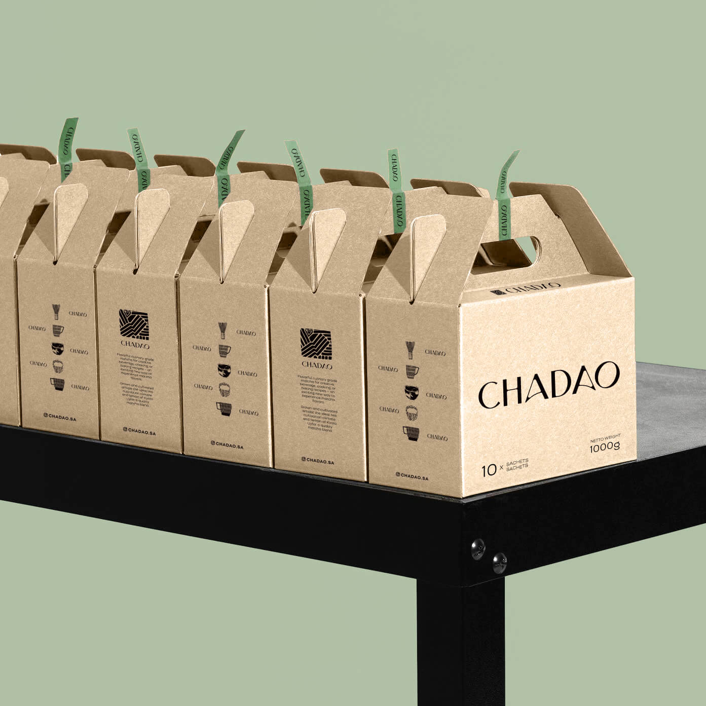 Sergio Laskin Creates Brand and Packaging Design for Authentic Tea Excellence for ChaDao