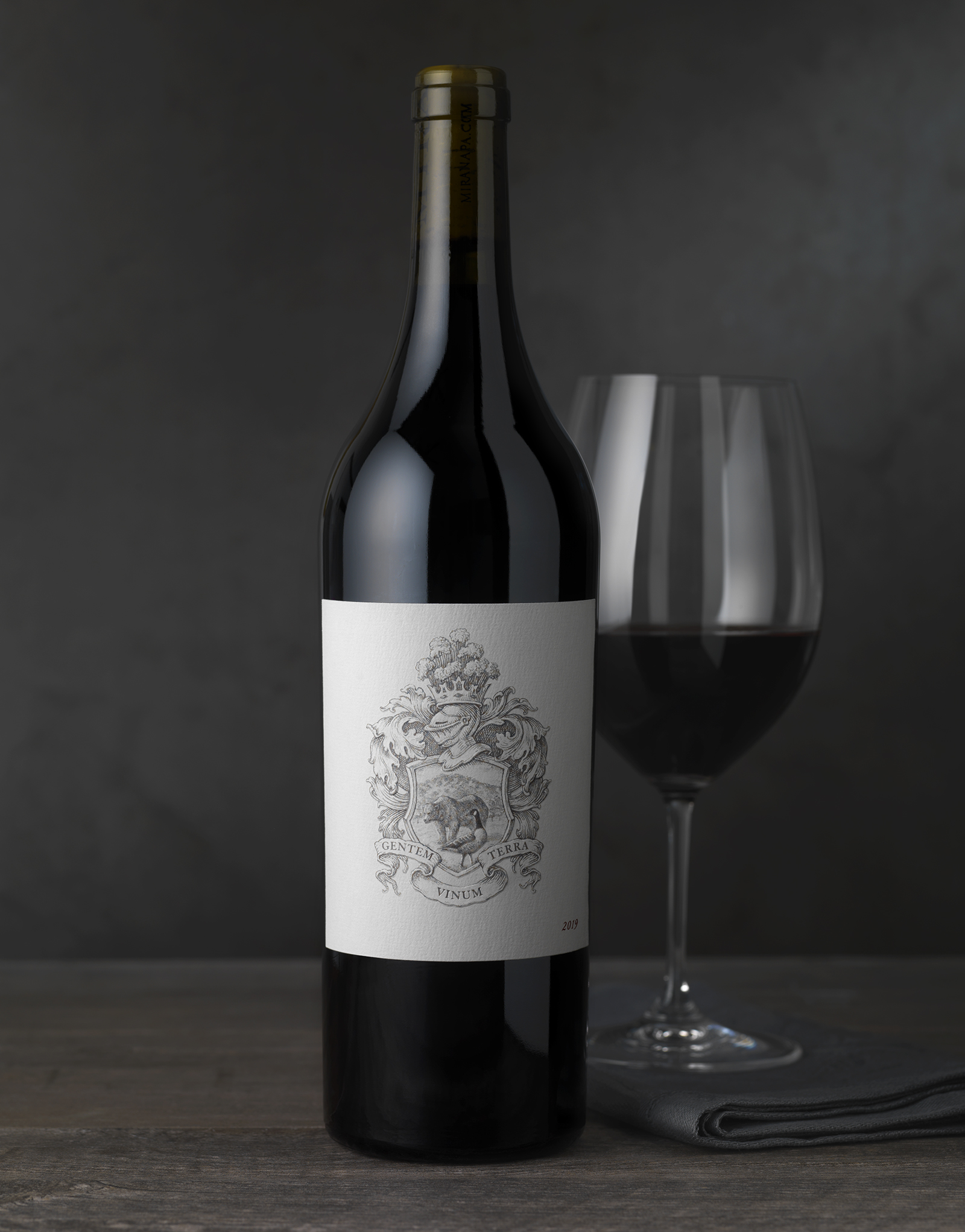 CF Napa Designs Estate Label That Honors Mira Winery Founders