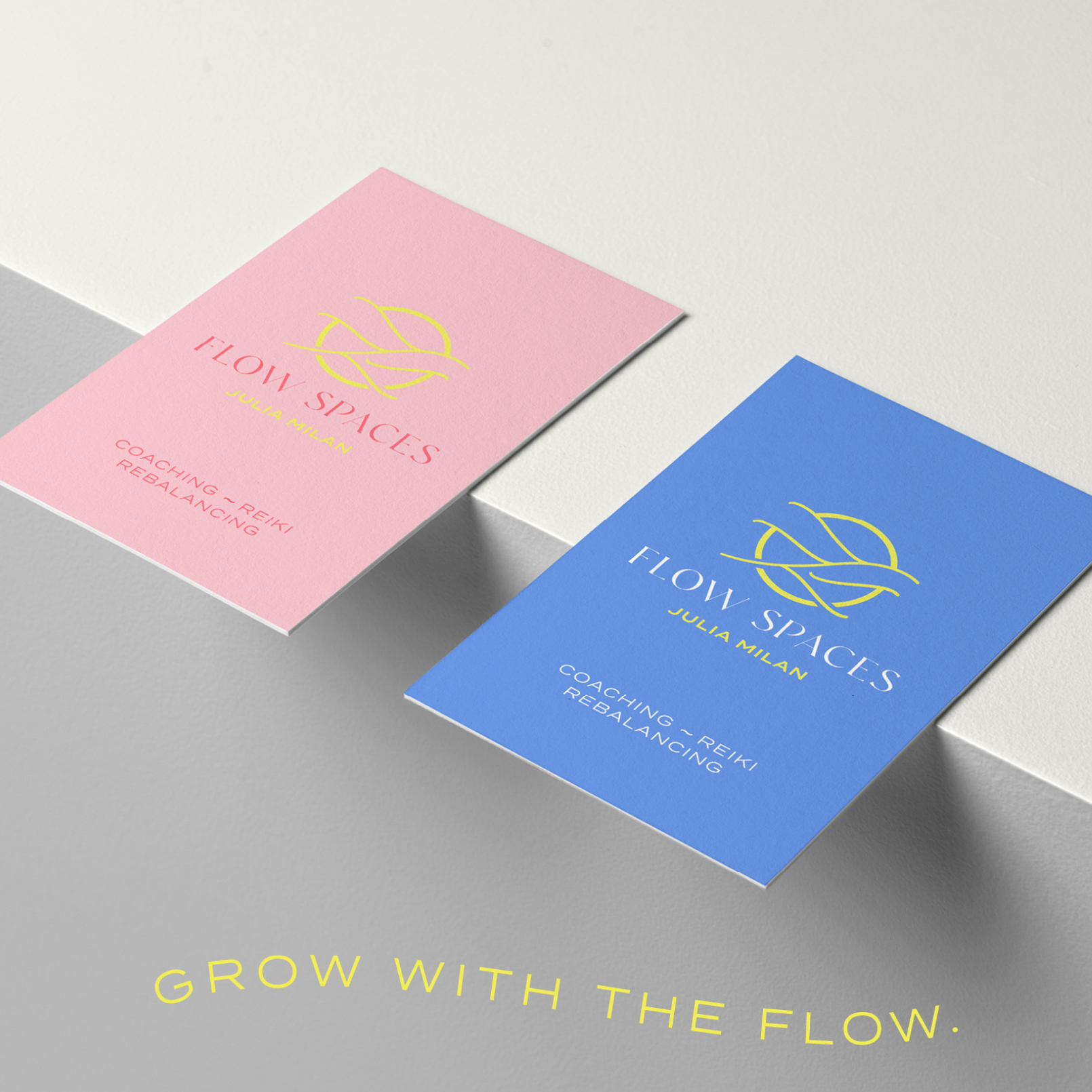 Crafting Brand Harmony: Flow Spaces Design for Julia Milan’s Coaching Brand
