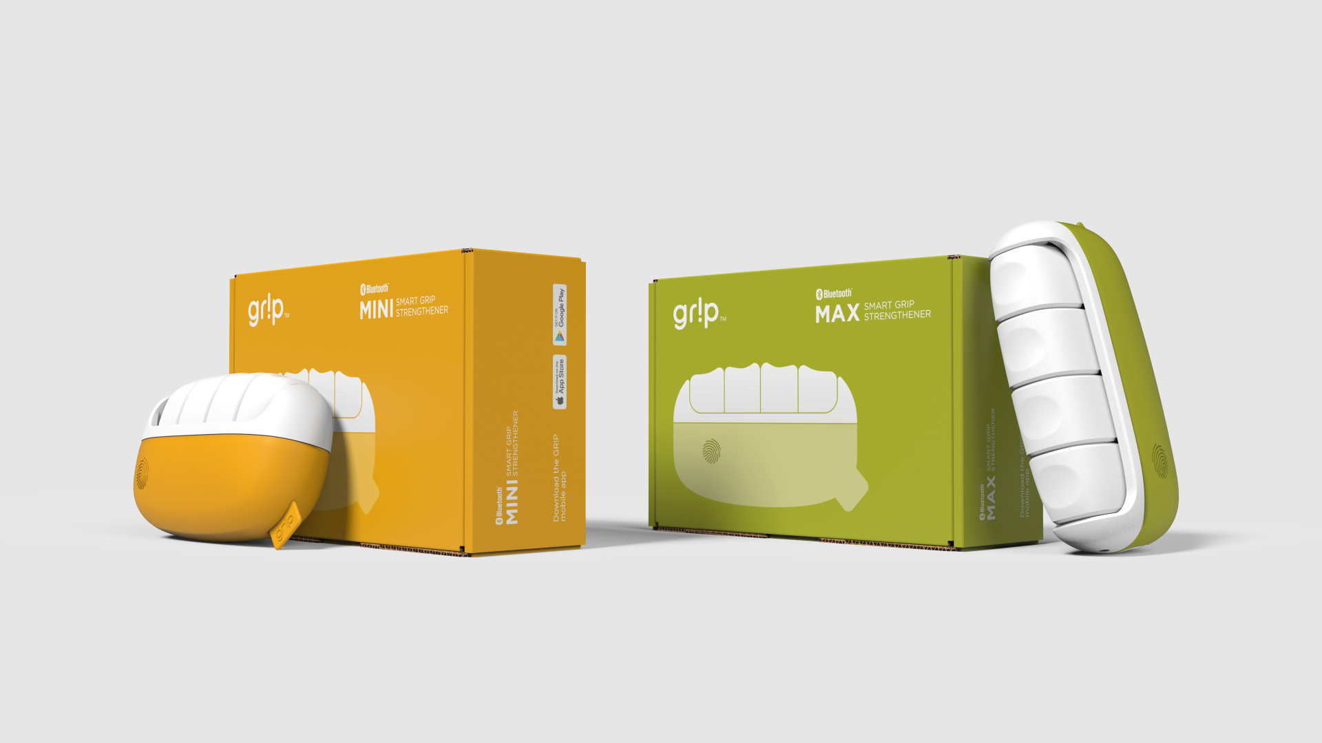 Gr!P Hand Therapy Device: A Brand and Packaging Design for SMART Hand  Therapy Technology by Mighty Studios - World Brand Design Society